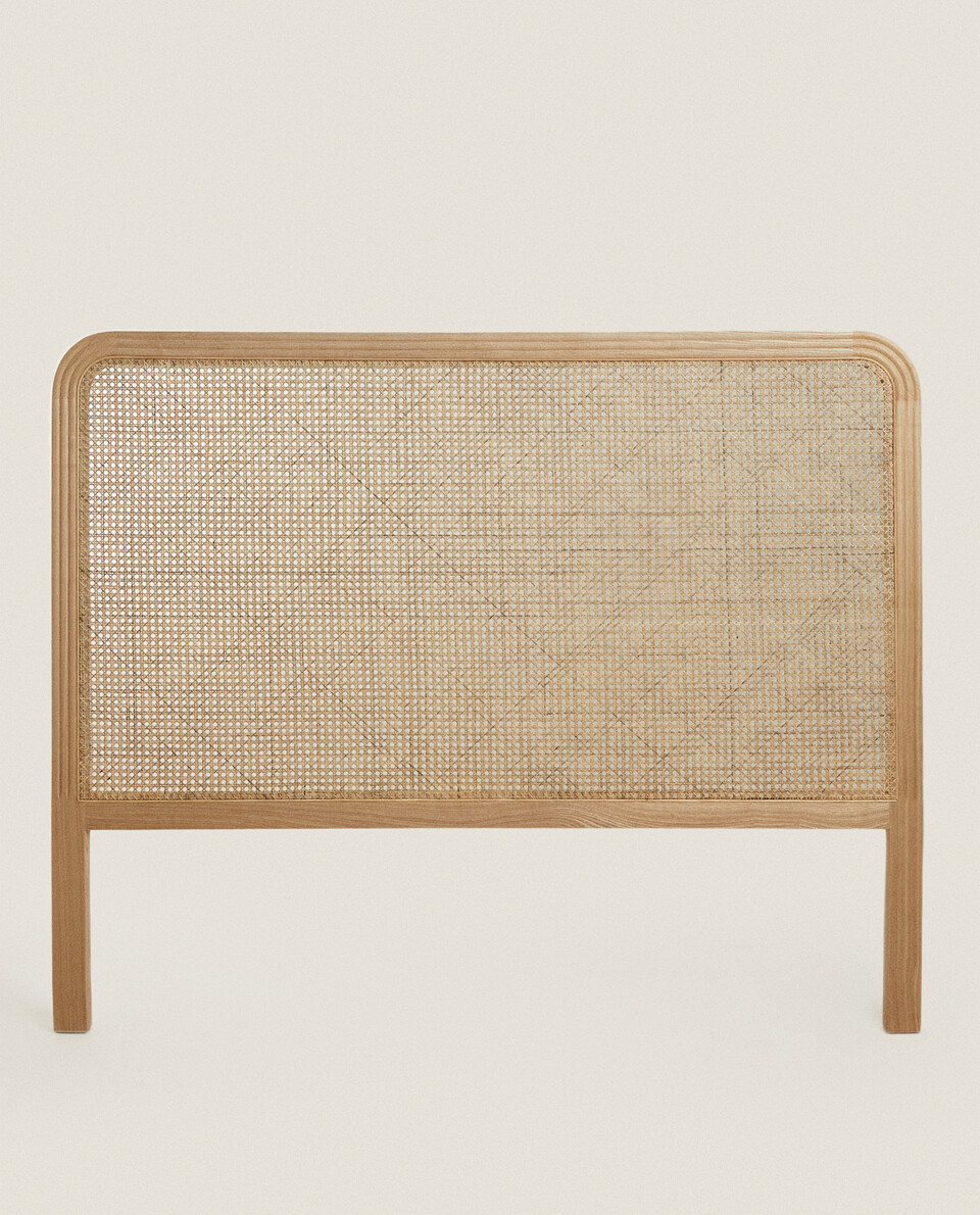 ASH AND RATTAN HEADBOARD Zara Home Portugal