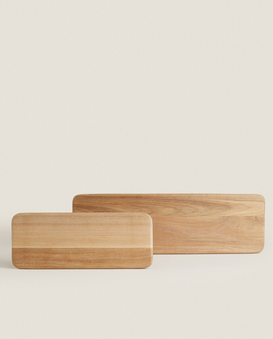 ACACIA WOOD RECTANGULAR CUTTING BOARD Zara Home United Kingdom