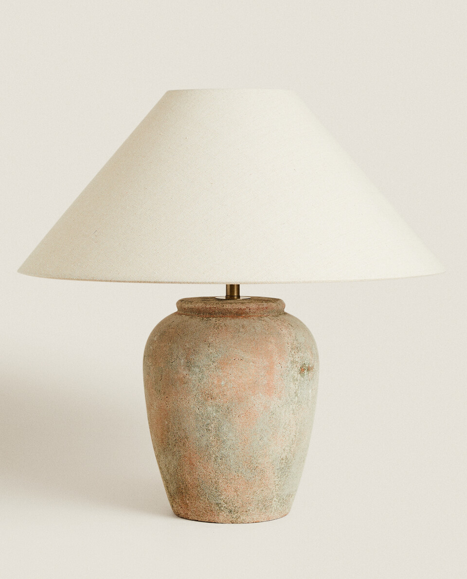 zara home lamp