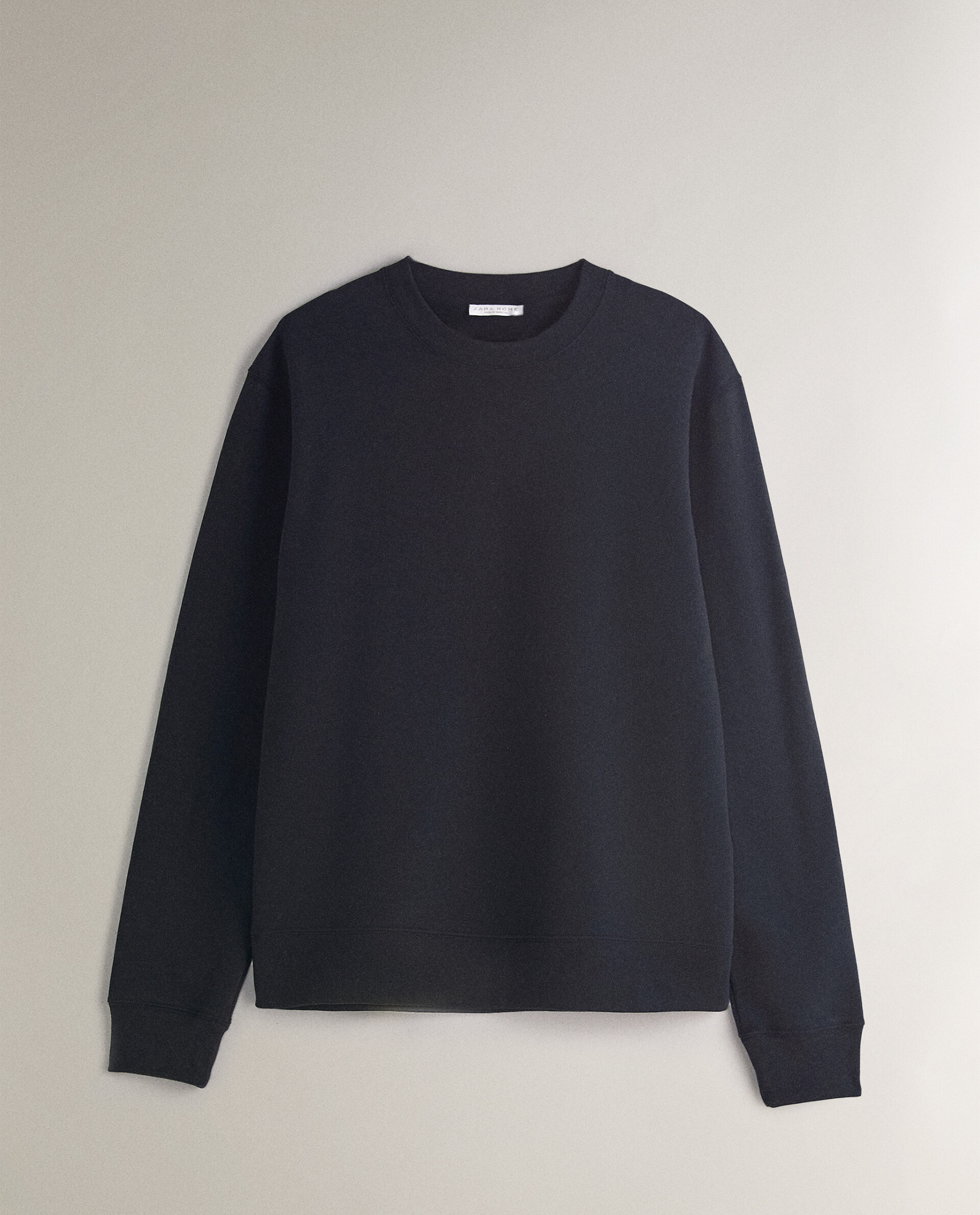 zara grey cotton sweat shirt