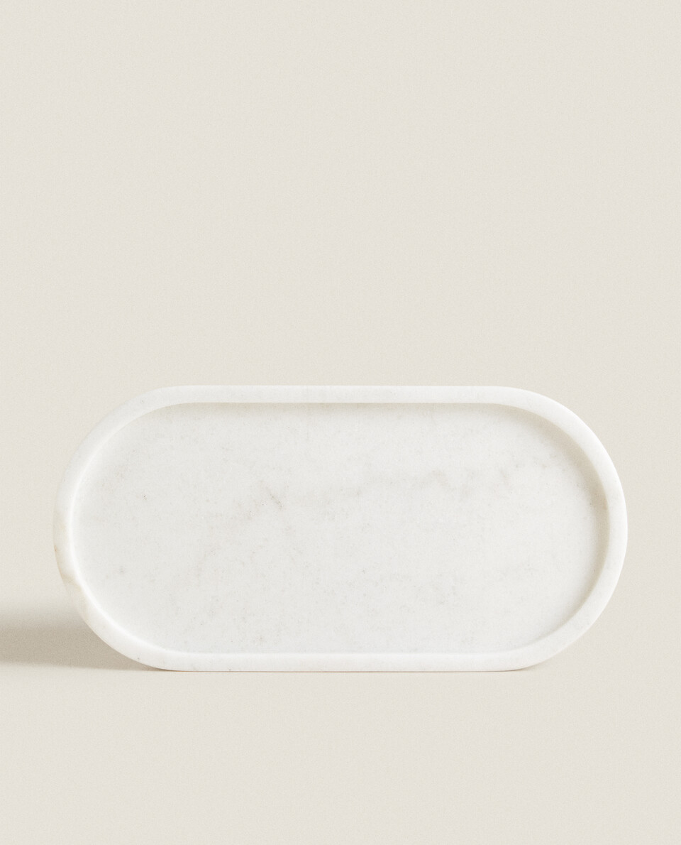 OVAL MARBLE TRAY | Zara Home UAE - ABU DHABI/AL AIN/RAS AL-KHAIMAH
