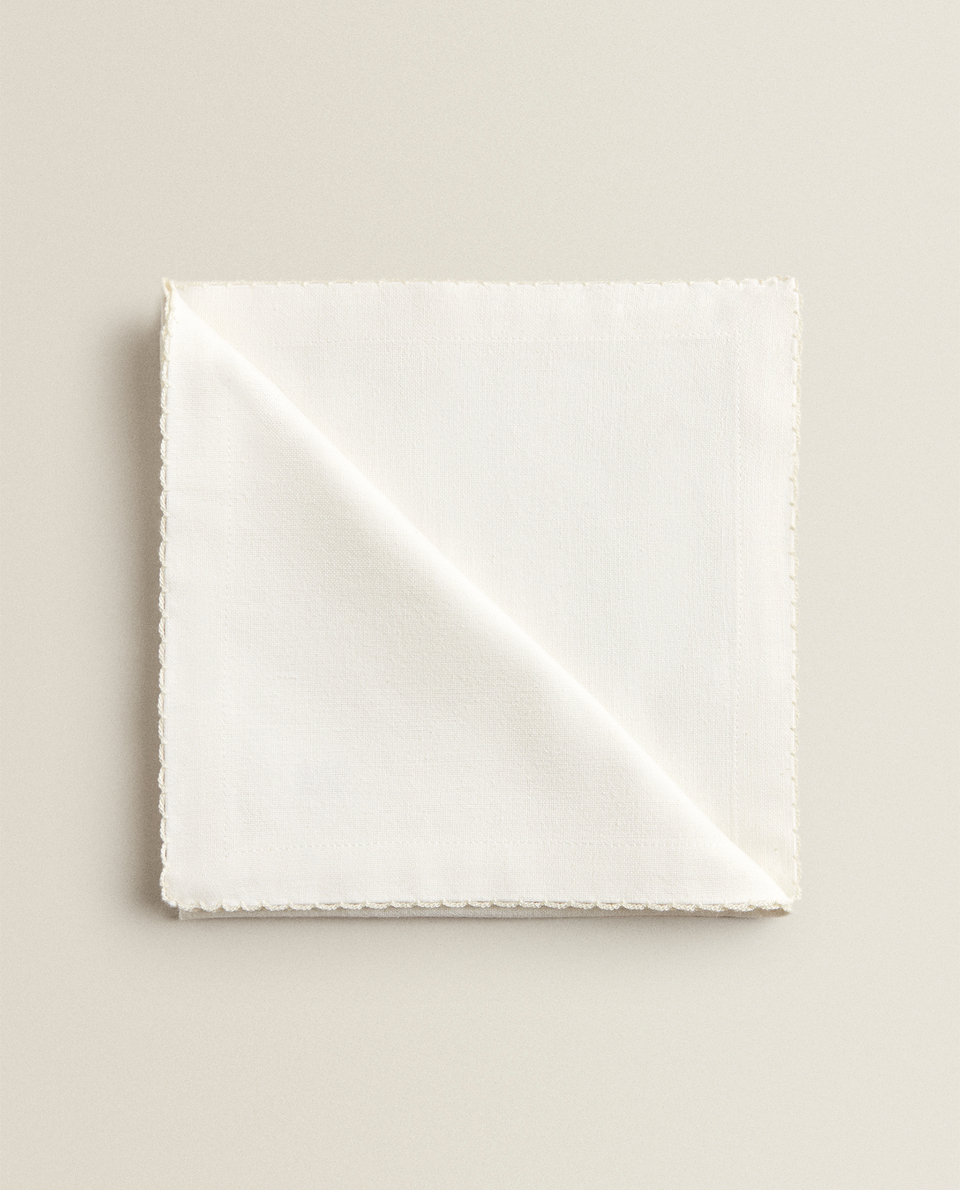 zara home napkins