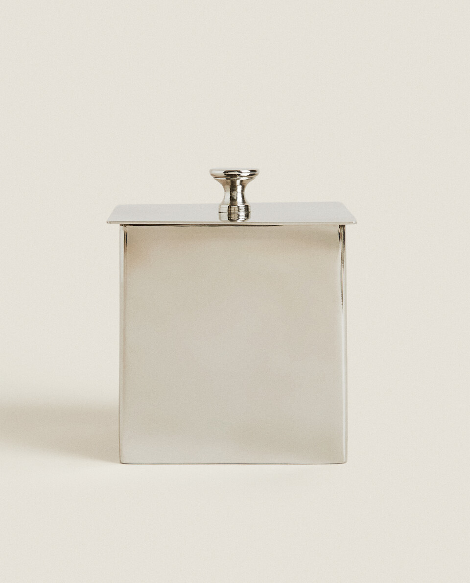 SILVER BOX WITH LID
