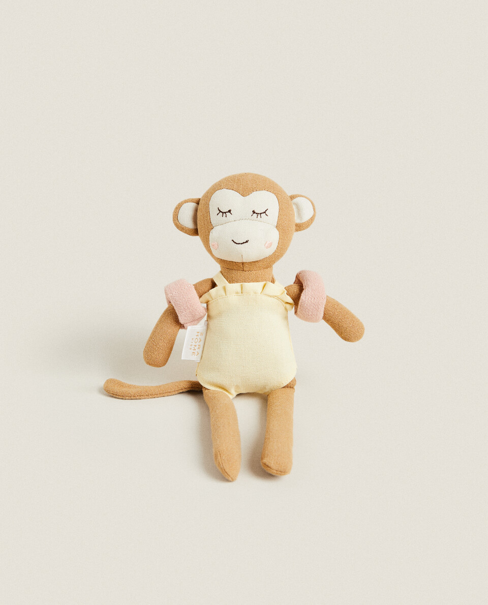 臂章毛絨玩具猴