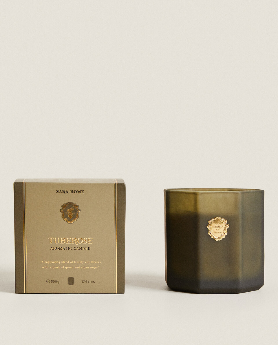 (500 G) TUBEROSE SCENTED CANDLE