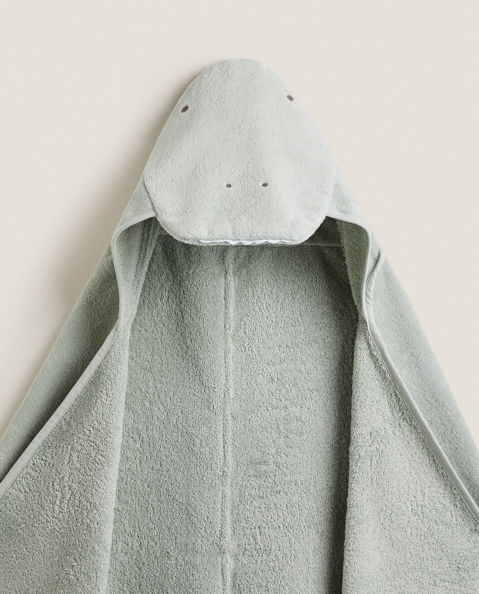 DINOSAUR BATH CAPE Zara Home UAE ABU DHABI/AL AIN/RAS ALKHAIMAH‎