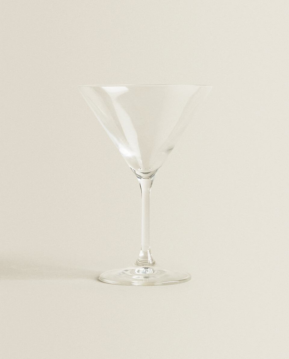 BOHEMIA CRYSTAL COCKTAIL GLASS Zara Home Taiwan, China / 中国台湾