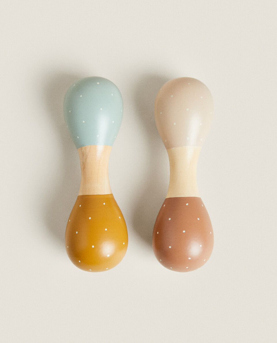 WOODEN MARACAS Zara Home Paraguay