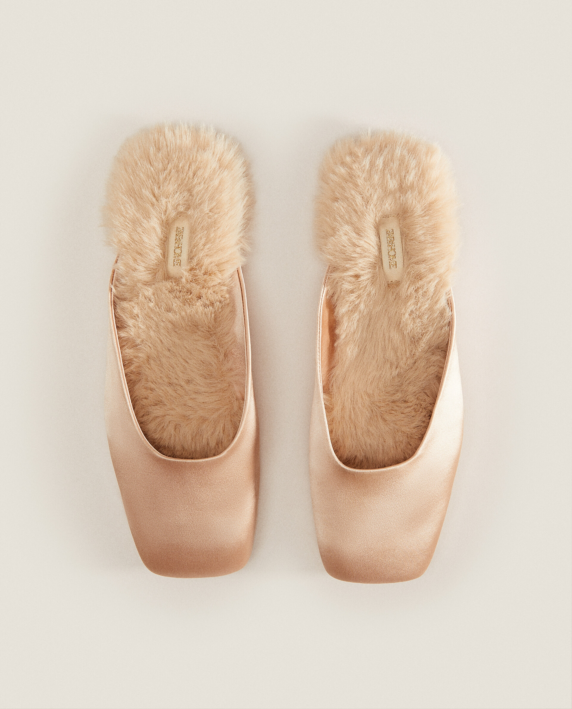 WARM SATIN MULES Zara Home Canada