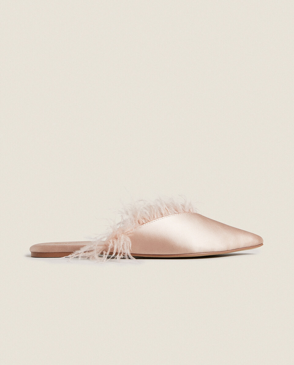 PANTOFOLE SLINGBACK PIUME Zara Home Italia