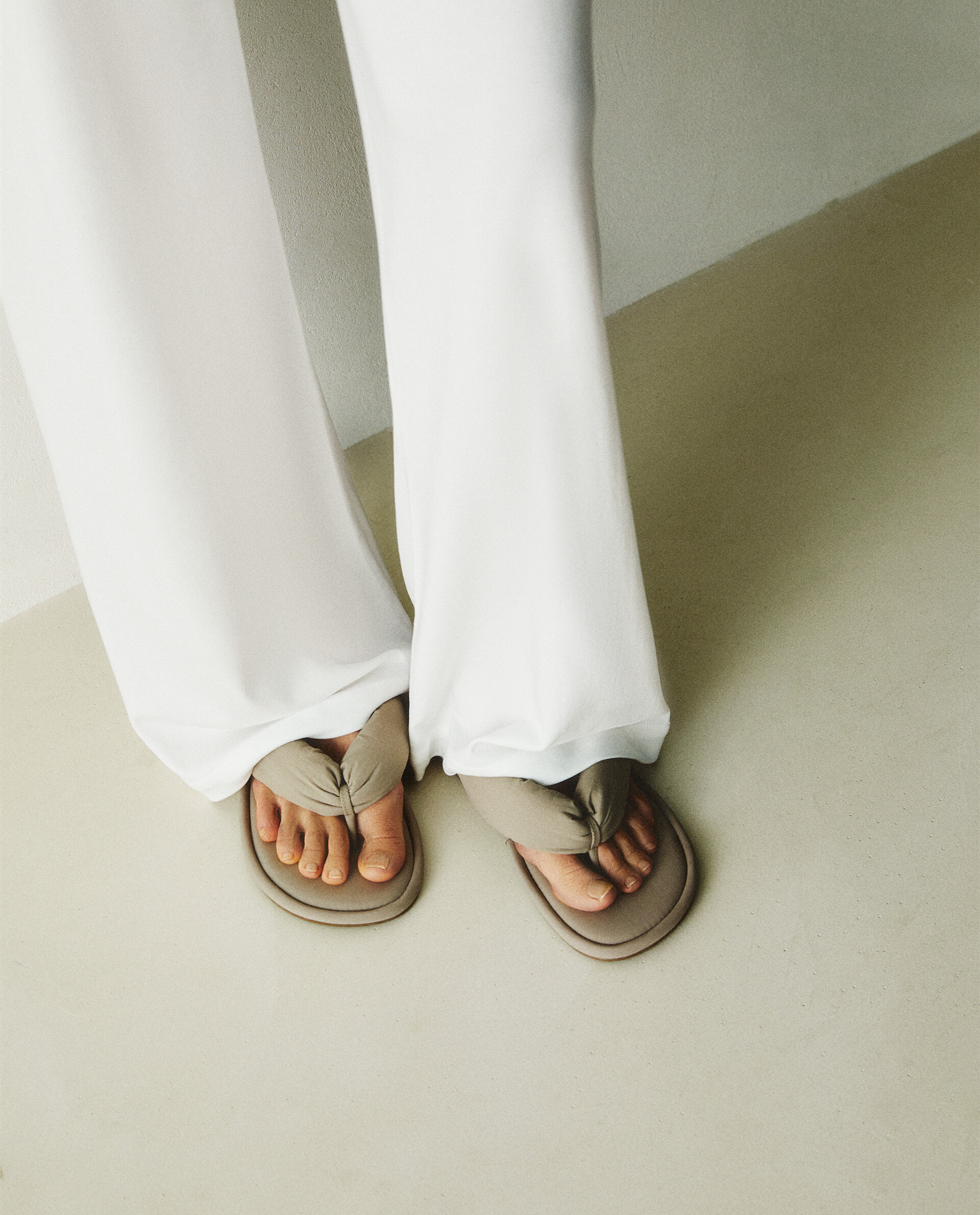 Slippers stoffen bandje store