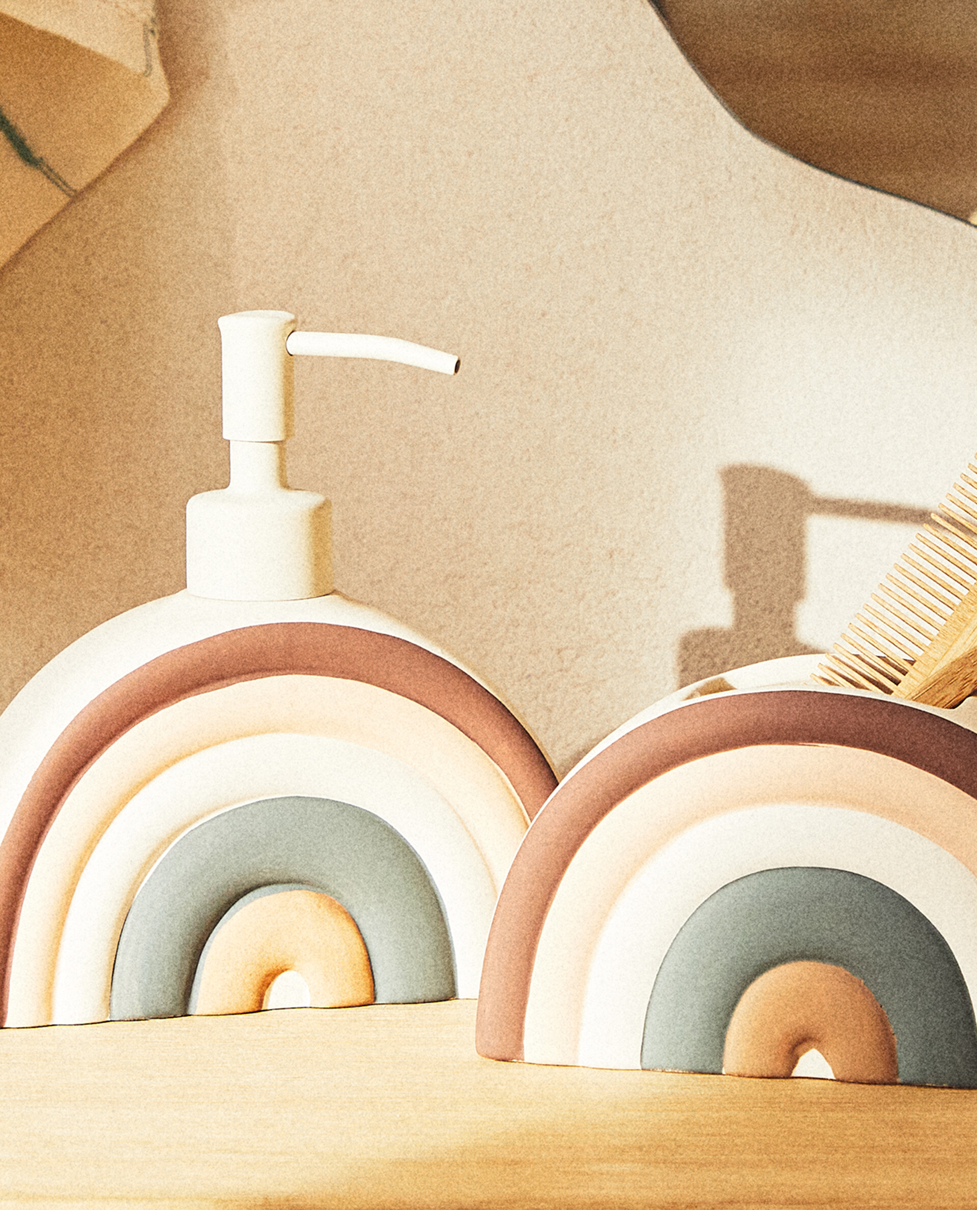 BADKAMERSET MET REGENBOOG KIDS Zara Home Nederland