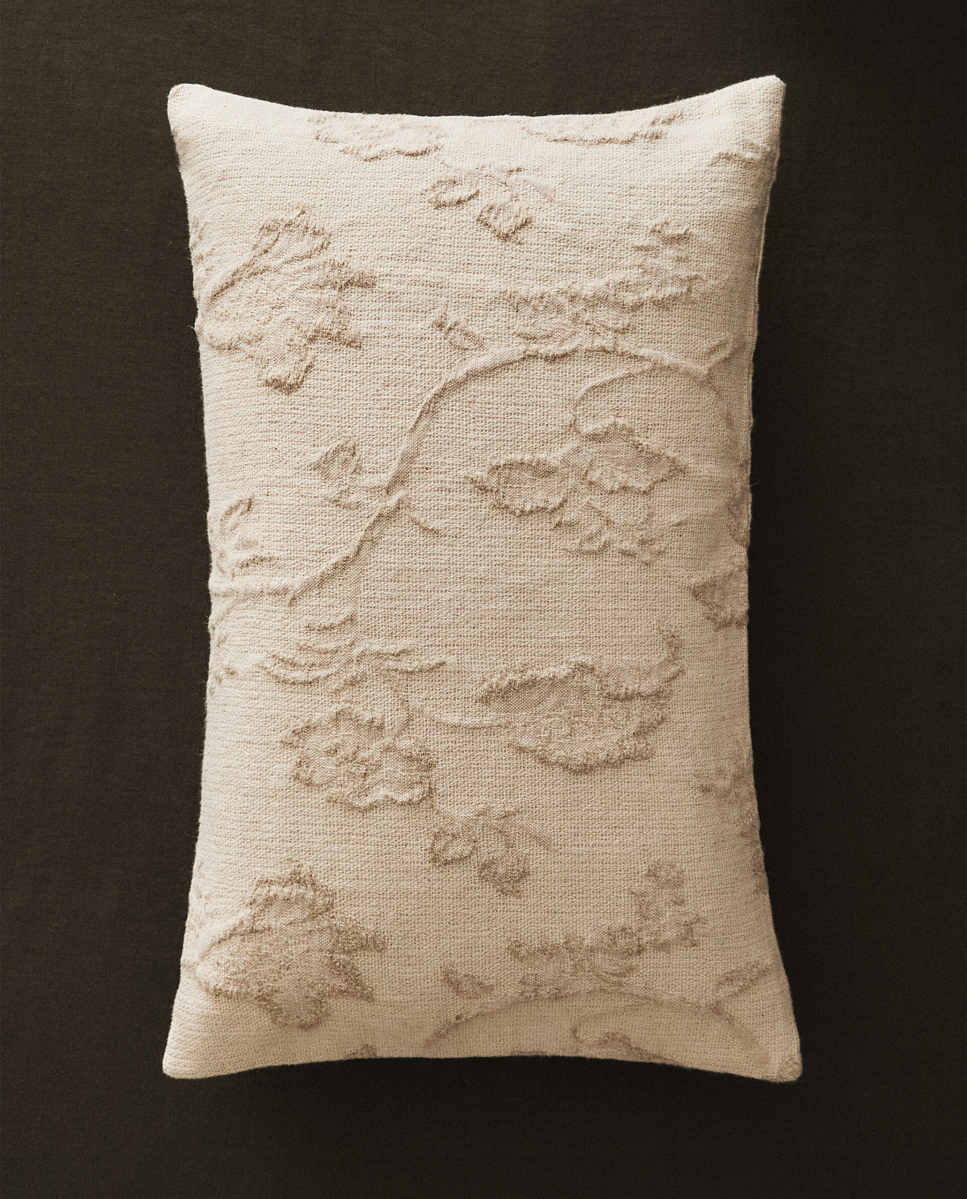 JACQUARD THROW PILLOW COVER
