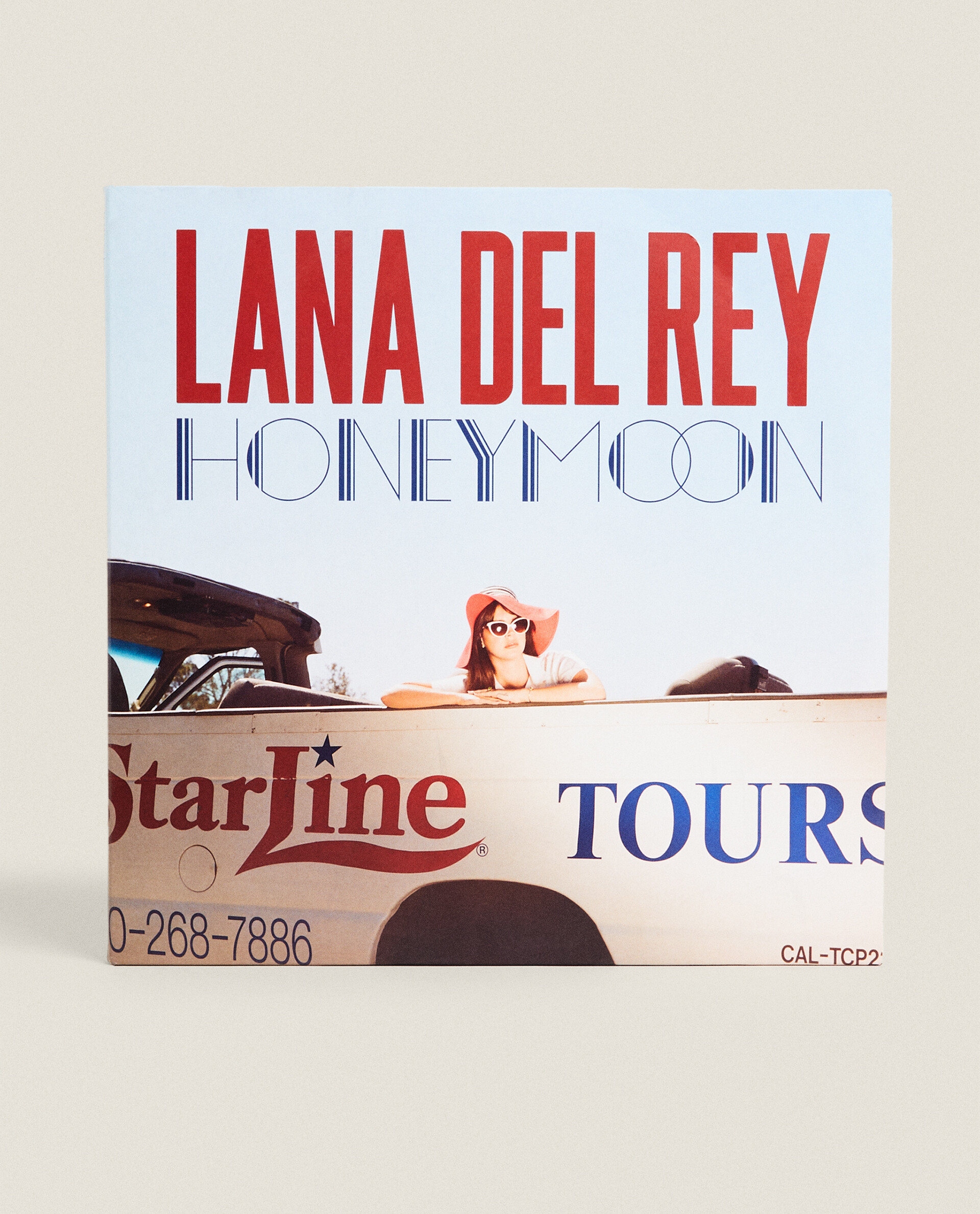 Top lana del rey honeymoon red vinyl