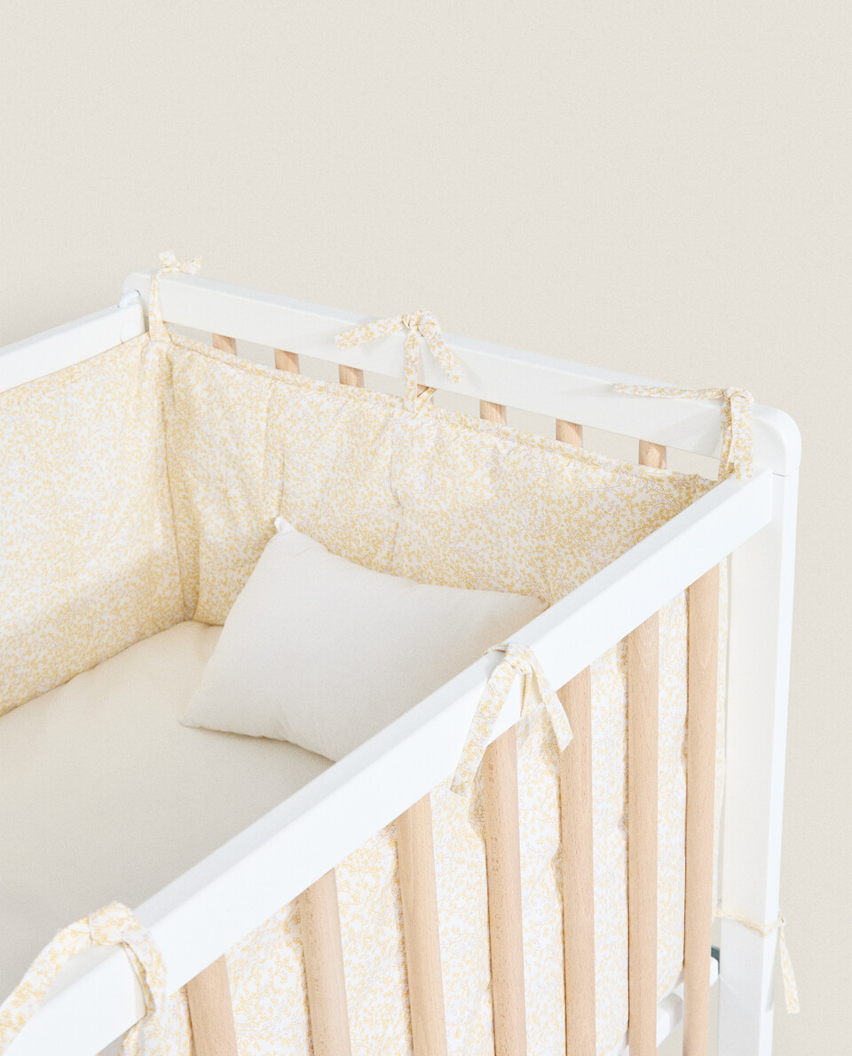 CHILDREN’S CHECK COT BUMPER COVER Zara Home UAE DUBAI/SHARJAH/AJMAN