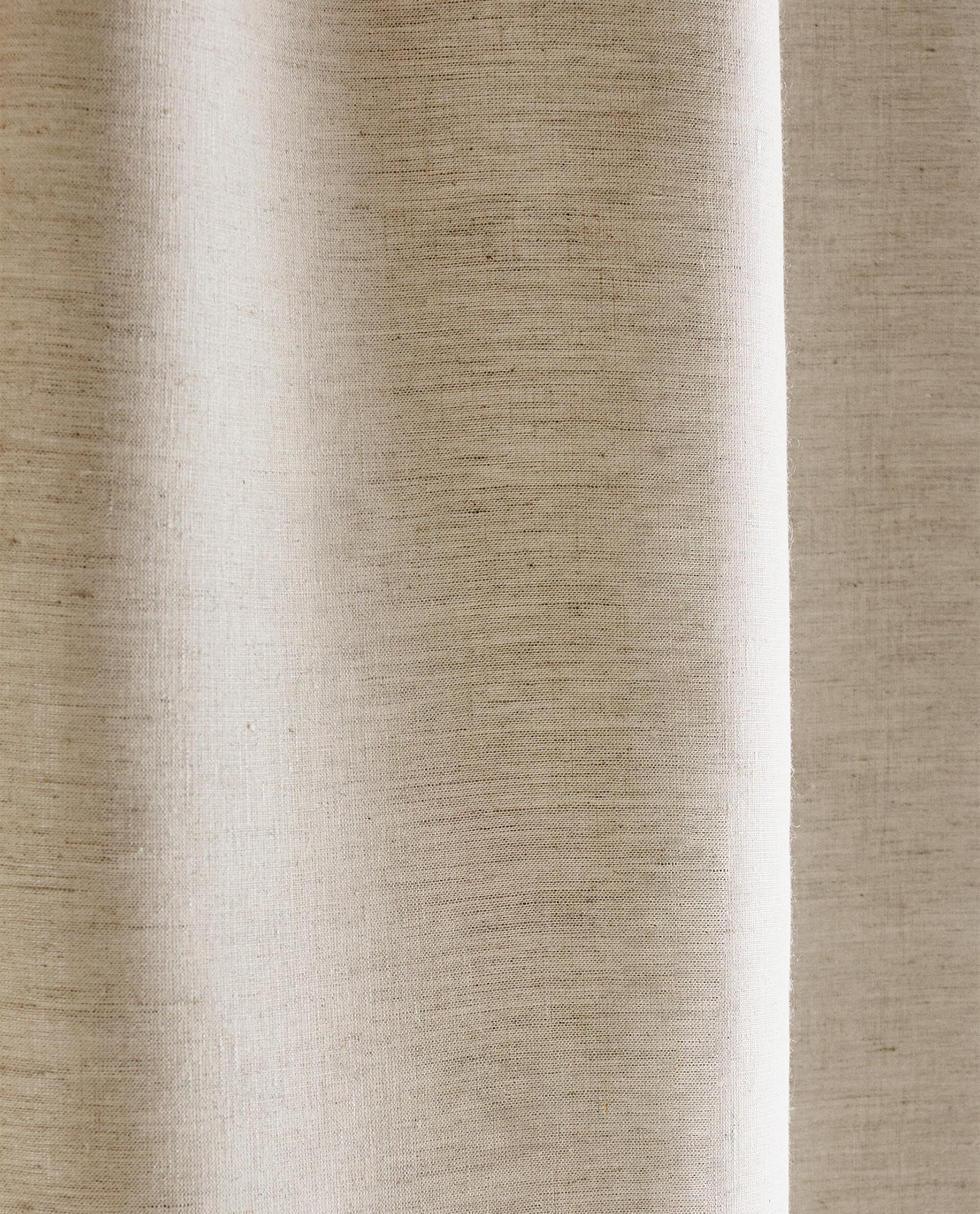LINEN SHOWER CURTAIN Zara Home United States of America