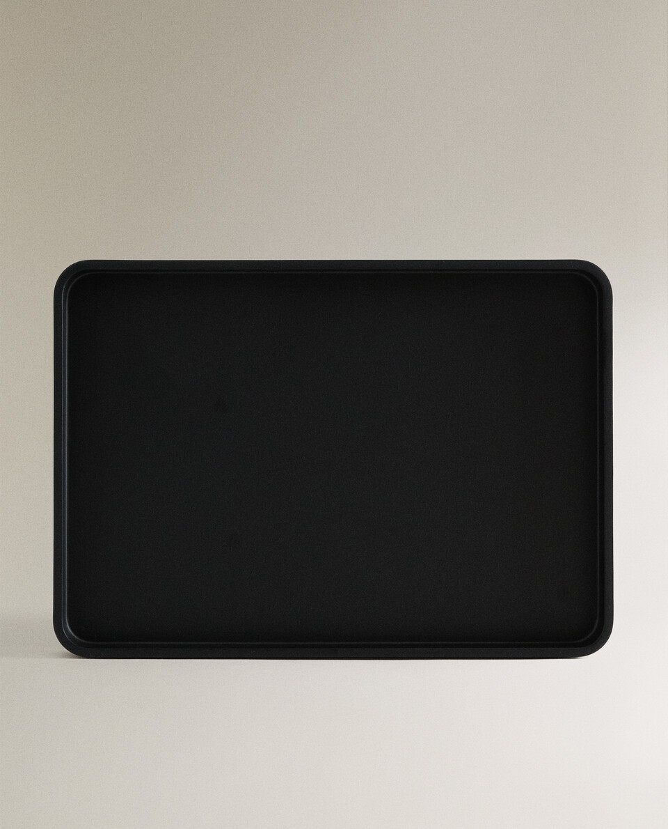 BLACK RESIN BATHROOM TRAY | Zara Home UAE - ABU DHABI/AL AIN/RAS AL-KHAIMAH‎