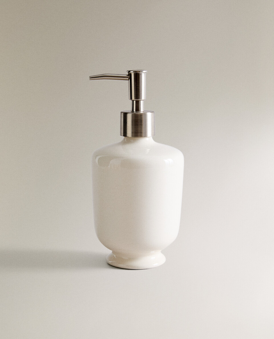 CERAMIC BATHROOM SOAP DISPENSER | Zara Home UAE - ABU DHABI/AL AIN/RAS ...
