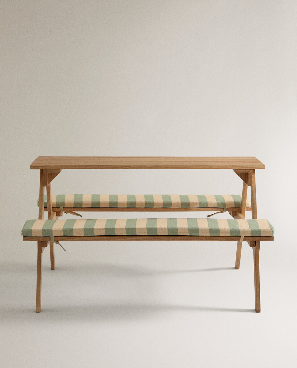 CHILDREN’S OUTDOOR PICNIC TABLE | Zara Home UAE - ABU DHABI/AL AIN/RAS ...