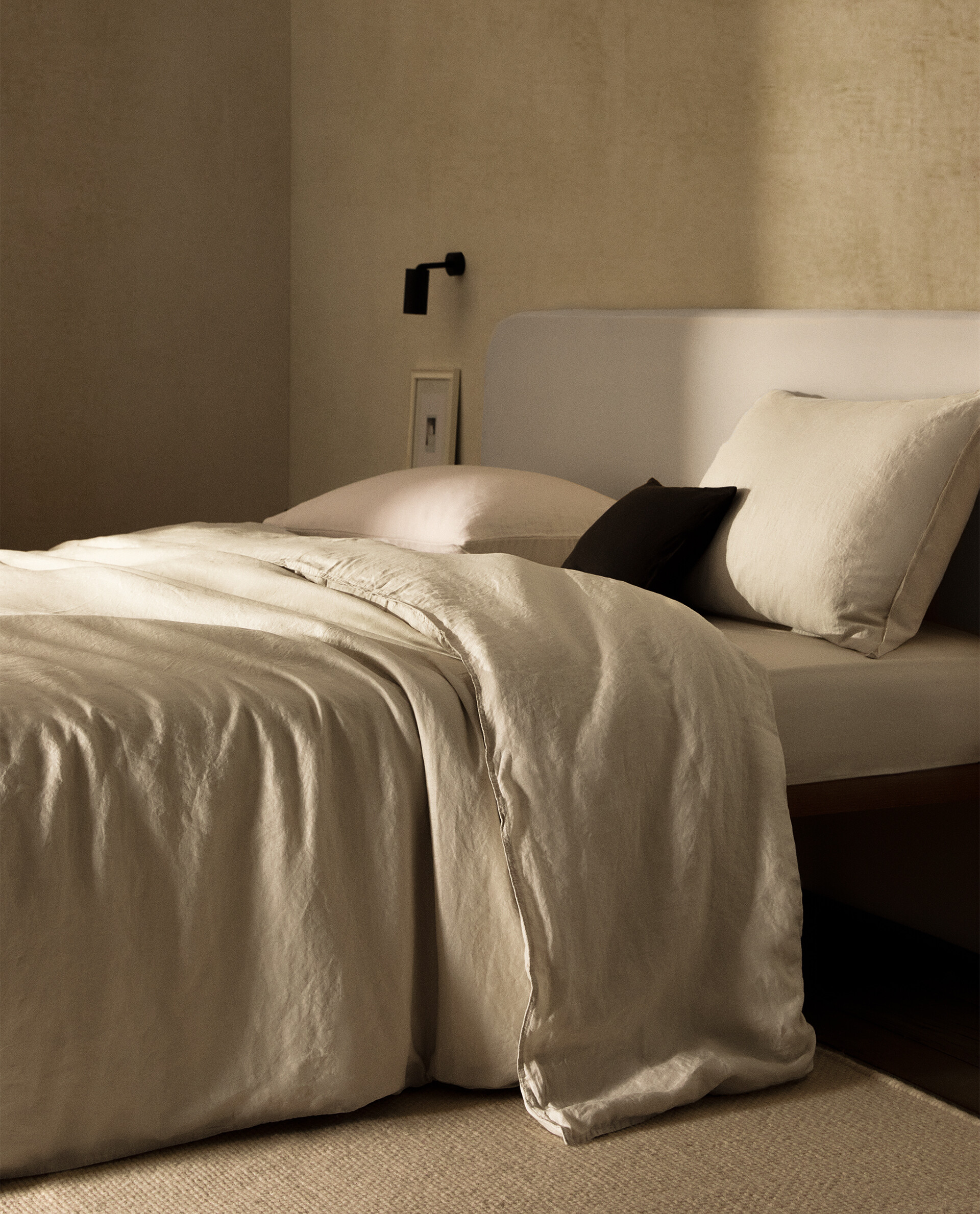 (140 g x m²) CUBRE DUVET LINO LAVADO Zara Home México