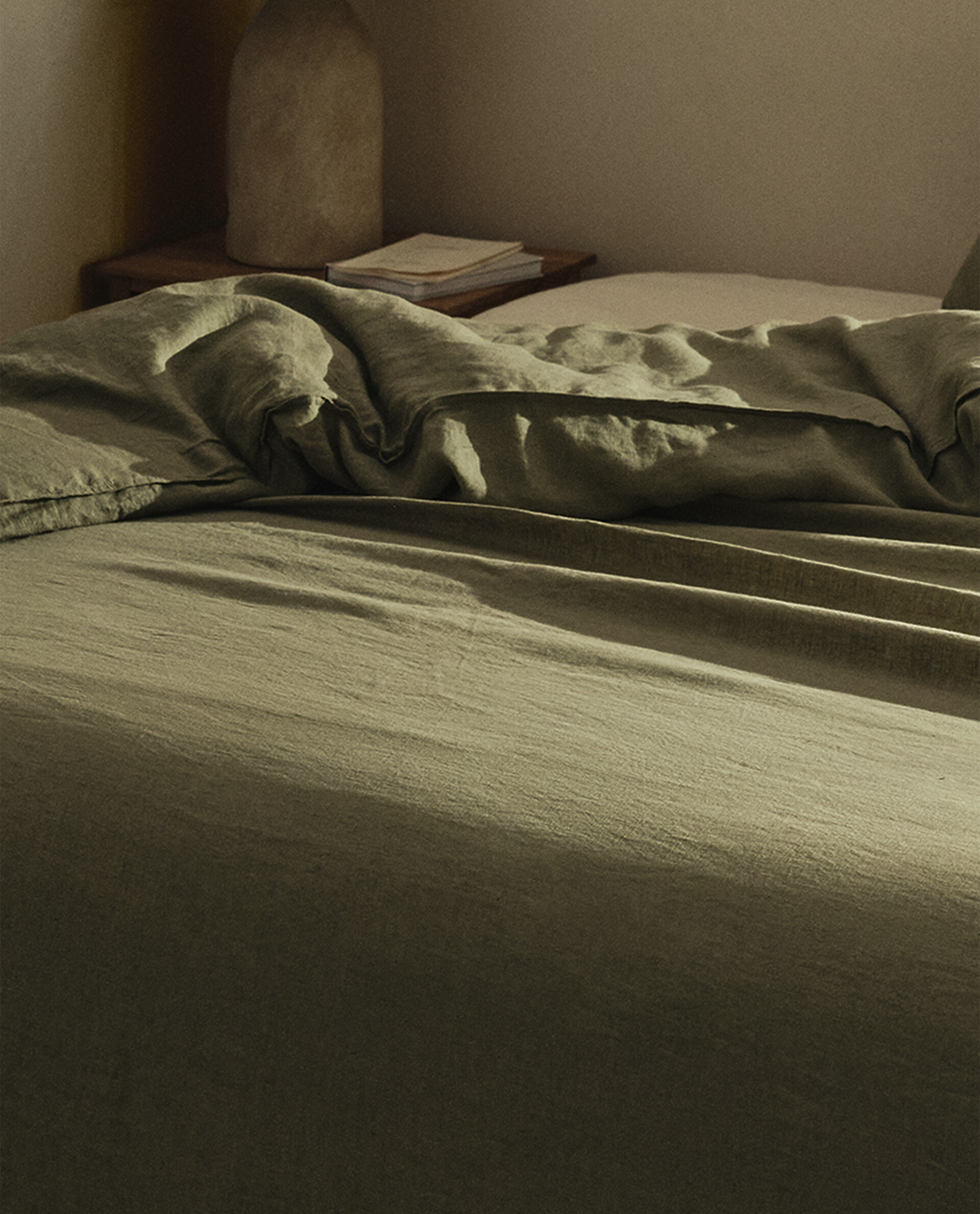 Washed Linen Duvet Cover | Zara Home