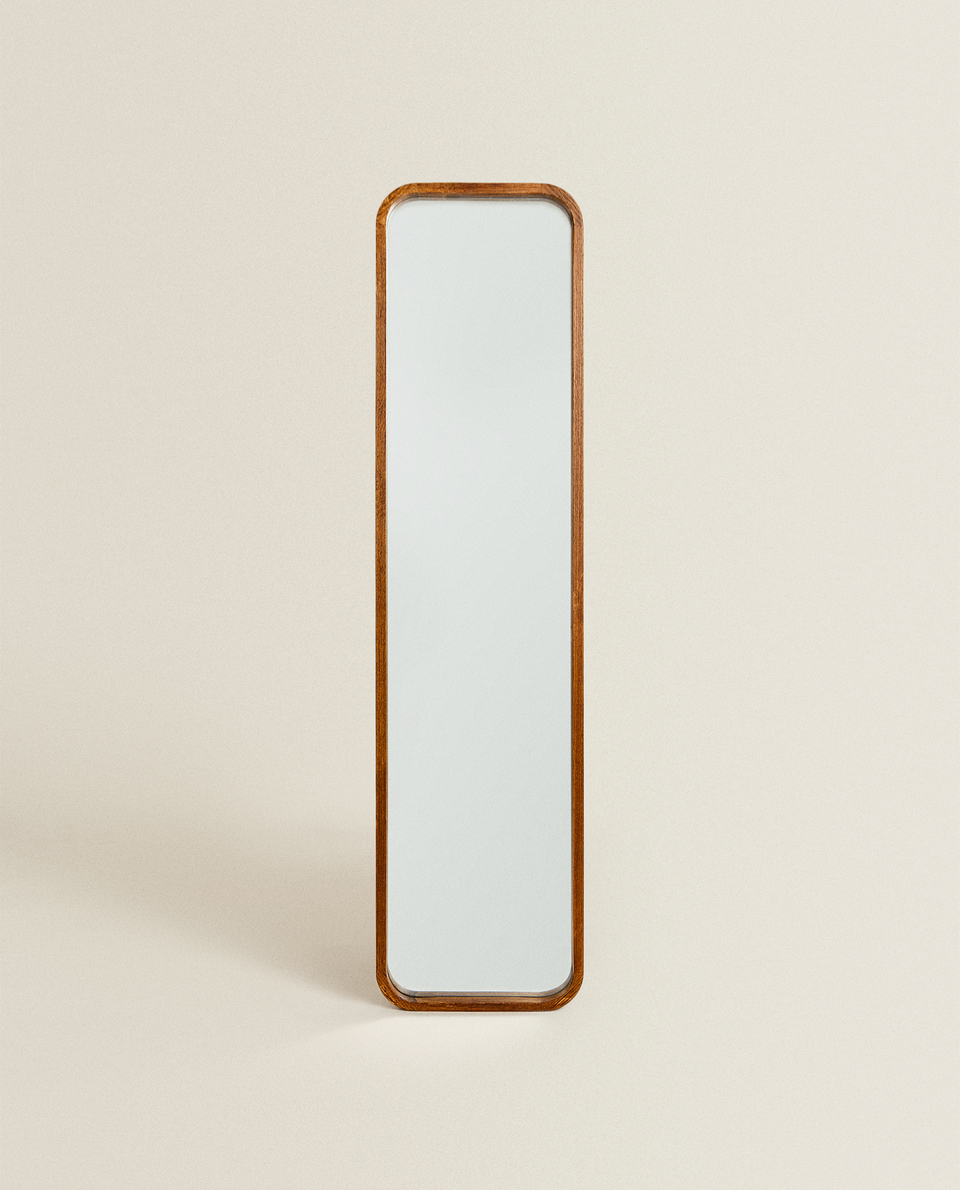 ROUND FULL-LENGTH MIRROR WITH FRAME | Zara Home United States of 