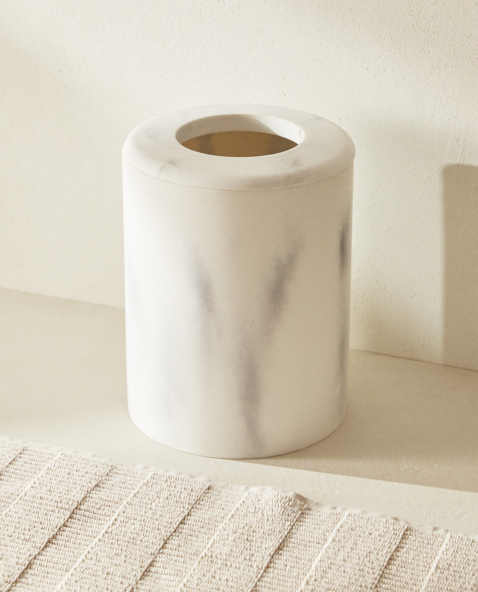 RESIN BATHROOM BIN | Zara Home UAE - ABU DHABI/AL AIN/RAS AL-KHAIMAH‎