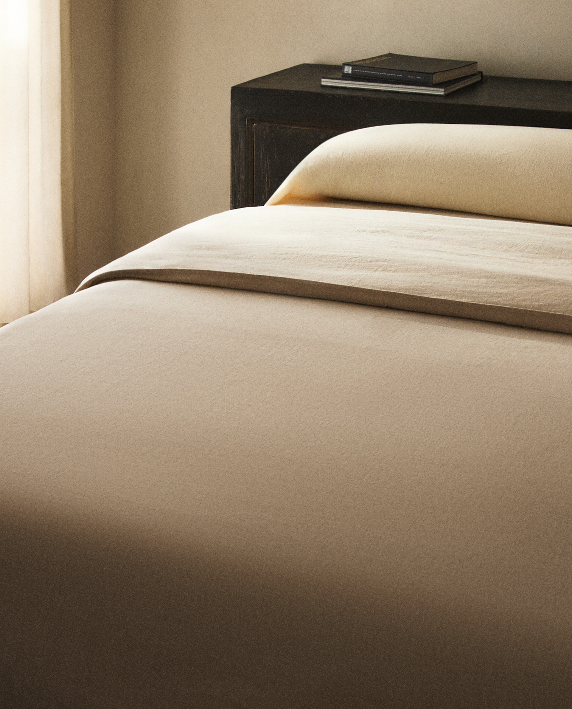 (160 GSM) WASHED LINEN DUVET COVER Duvet covers BED LINEN BEDROOM