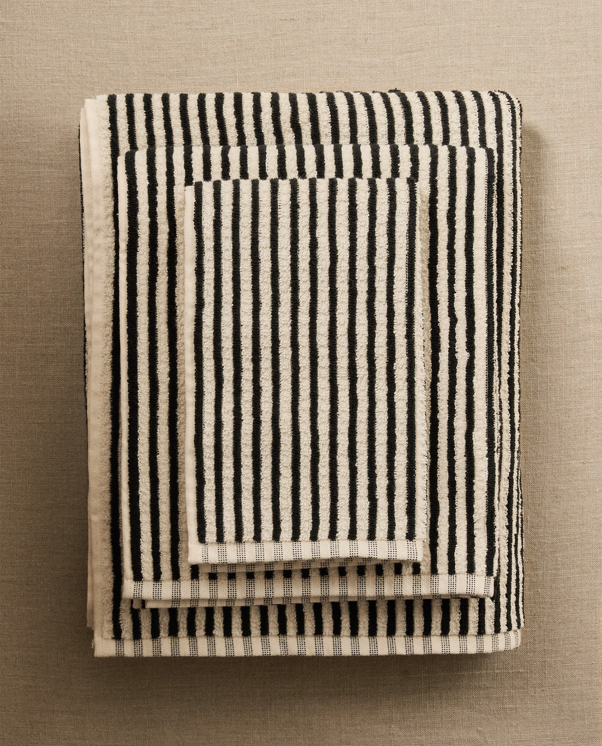 Conjunto 6 Toallas Baño Algodón Mercerizado 70×140 Cm Blanco