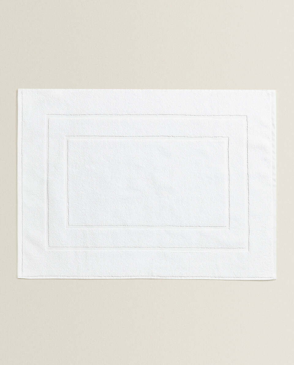 NON-SLIP COTTON BATH MAT - BATH MATS - BATHROOM | Zara Home United ...