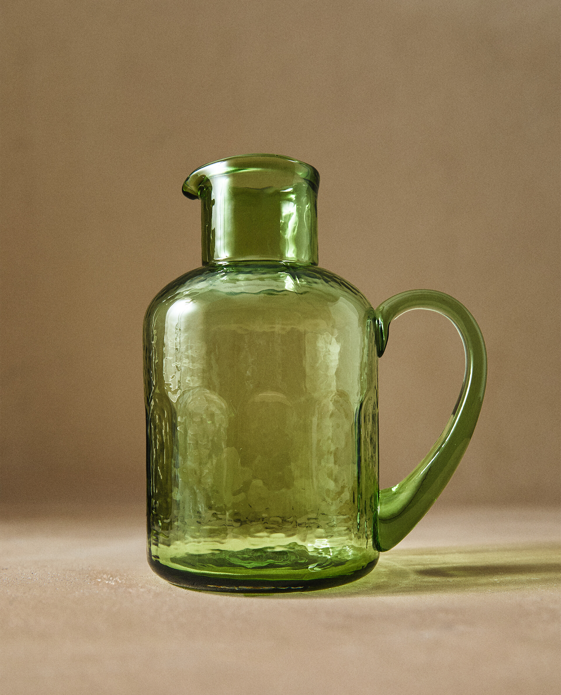 Hammered Glass Pitcher | Zara Home