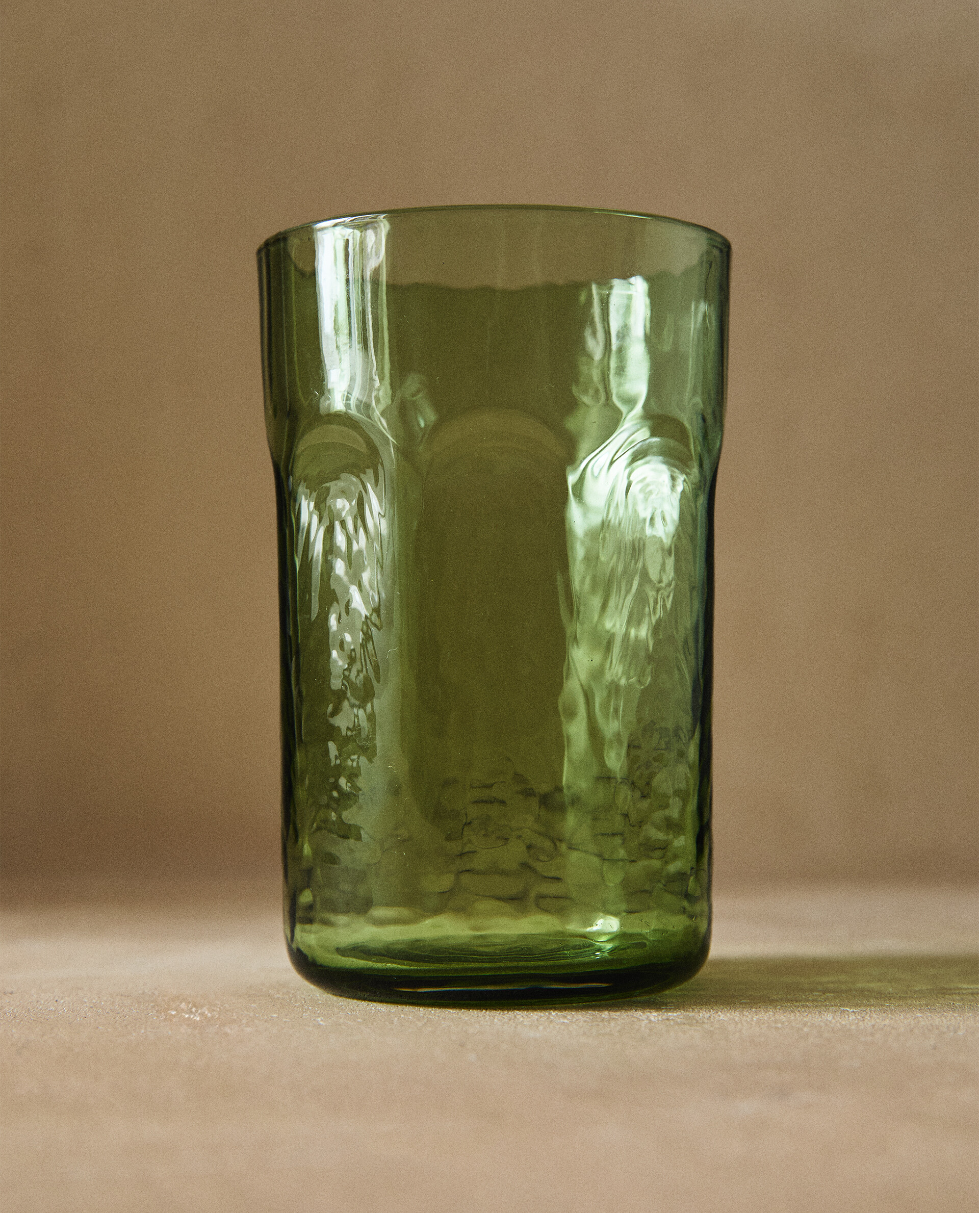 Hammered Glass Tumbler | Zara Home