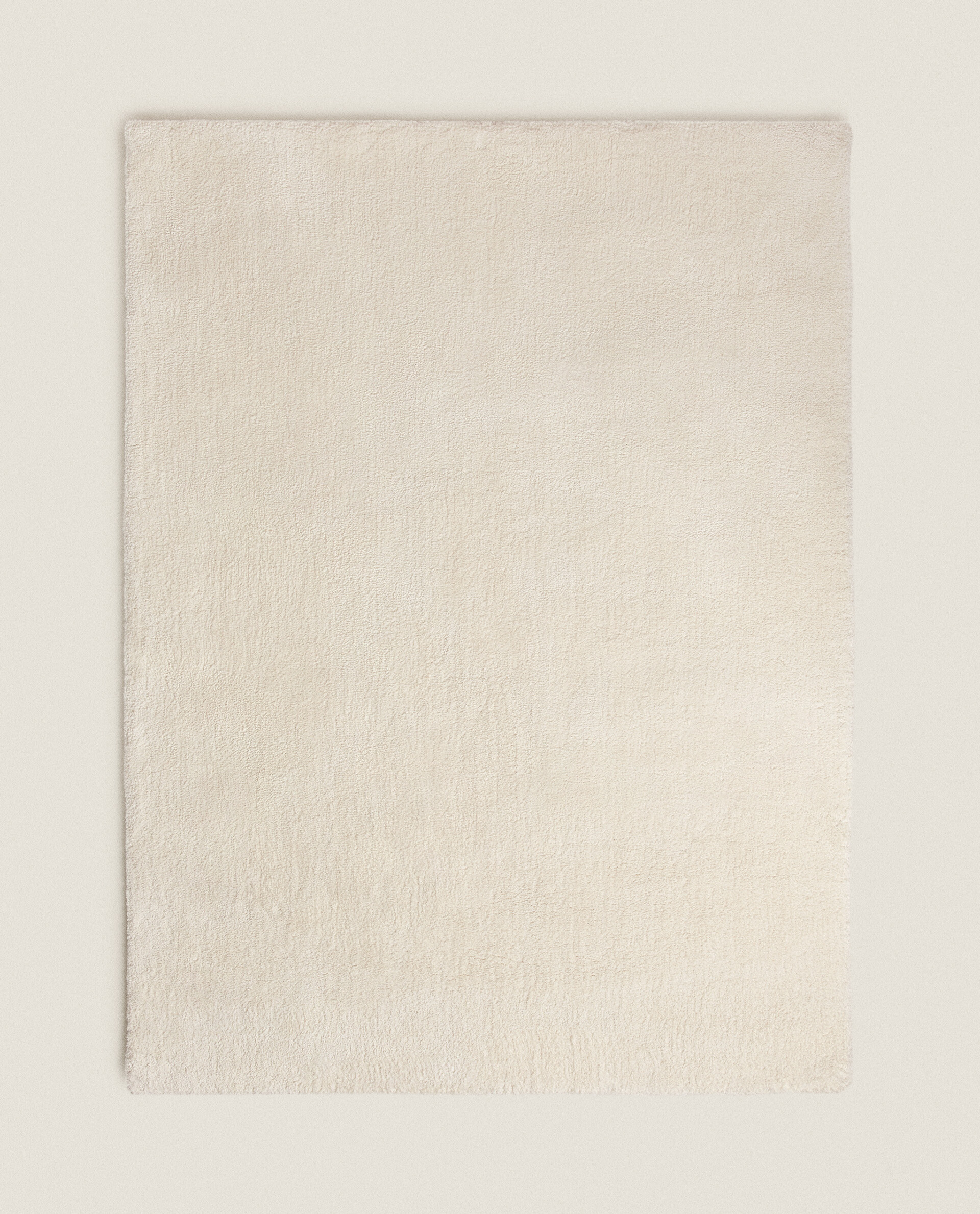 RECTANGULAR TEXTURED COTTON RUG | Zara Home España