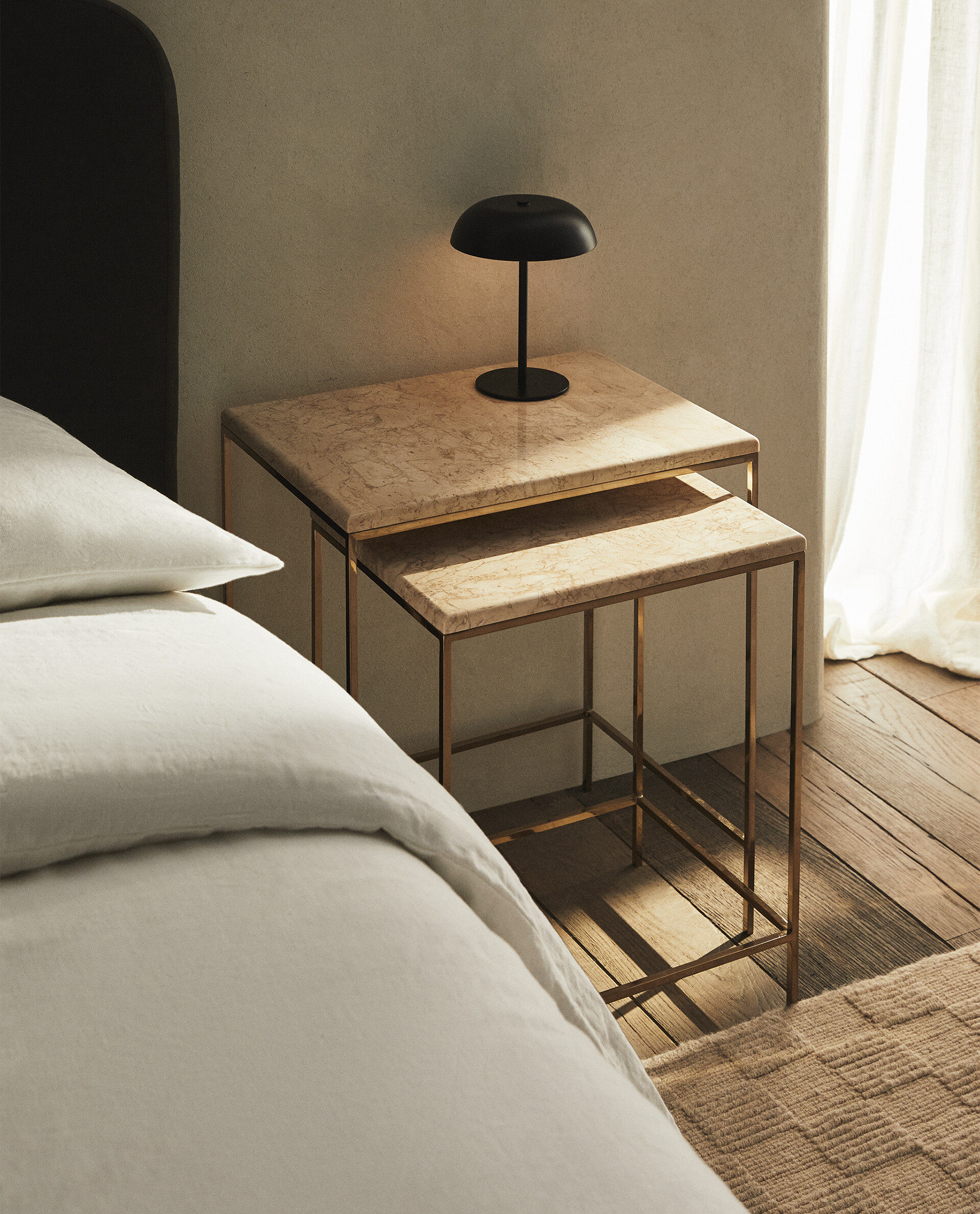 MARBLE NEST OF TABLES Zara Home UAE ABU DHABI/AL AIN/RAS ALKHAIMAH‎