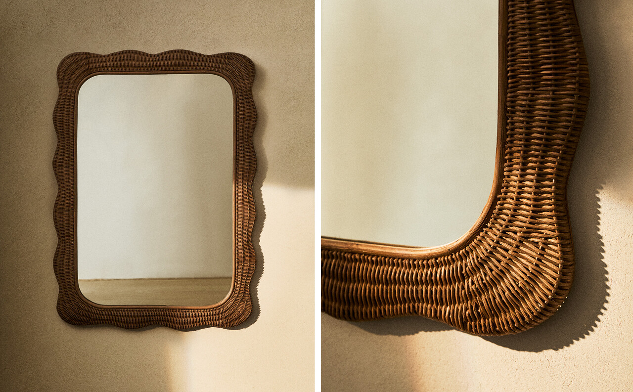 Decorative mirrors Zara Home New Collection