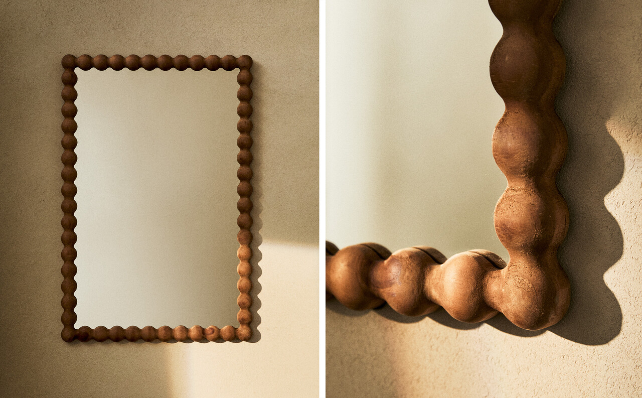 Decorative mirrors Zara Home New Collection