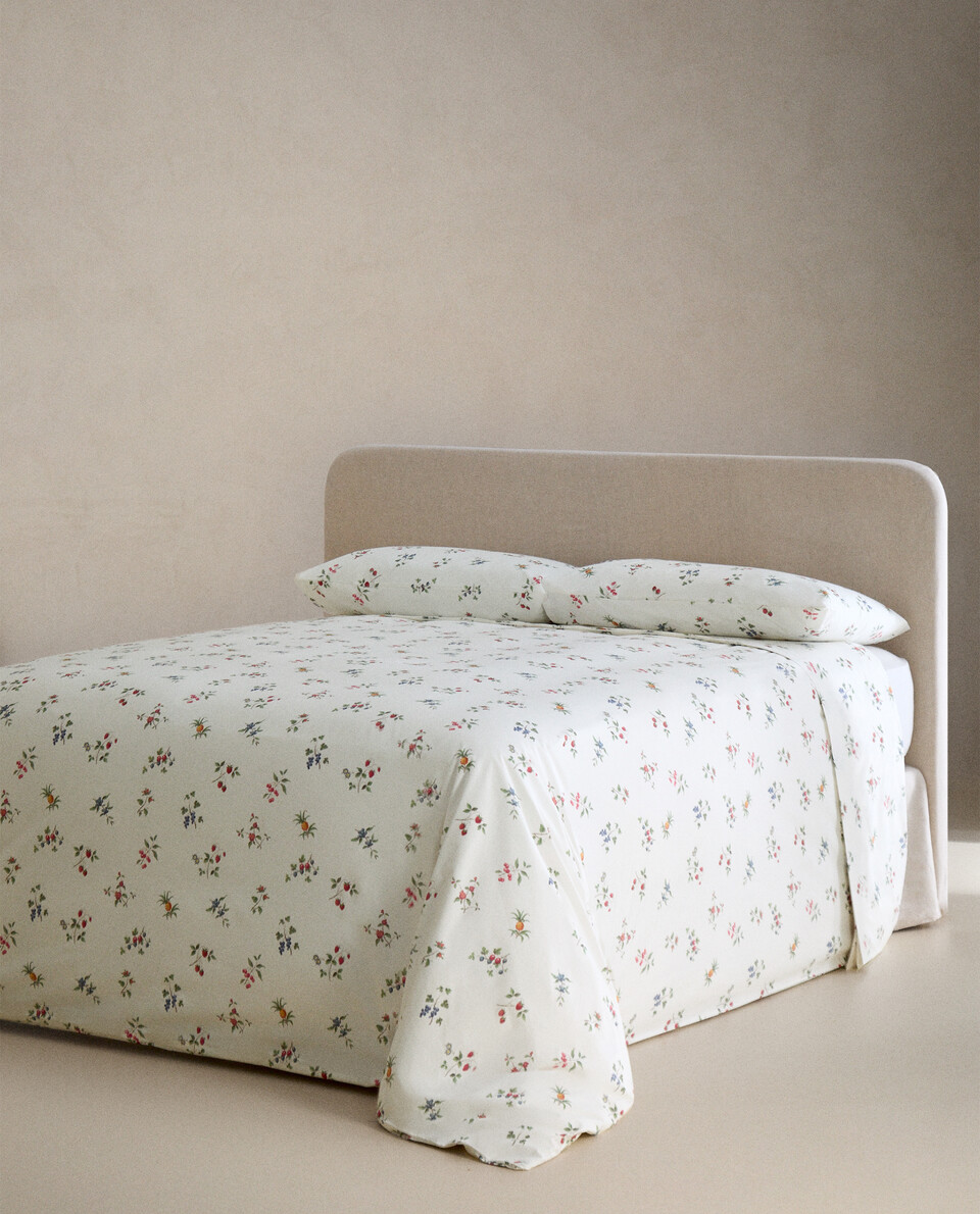 Fruit print duvet cover zara home uae abu dhabi al ain ras al khaimah 