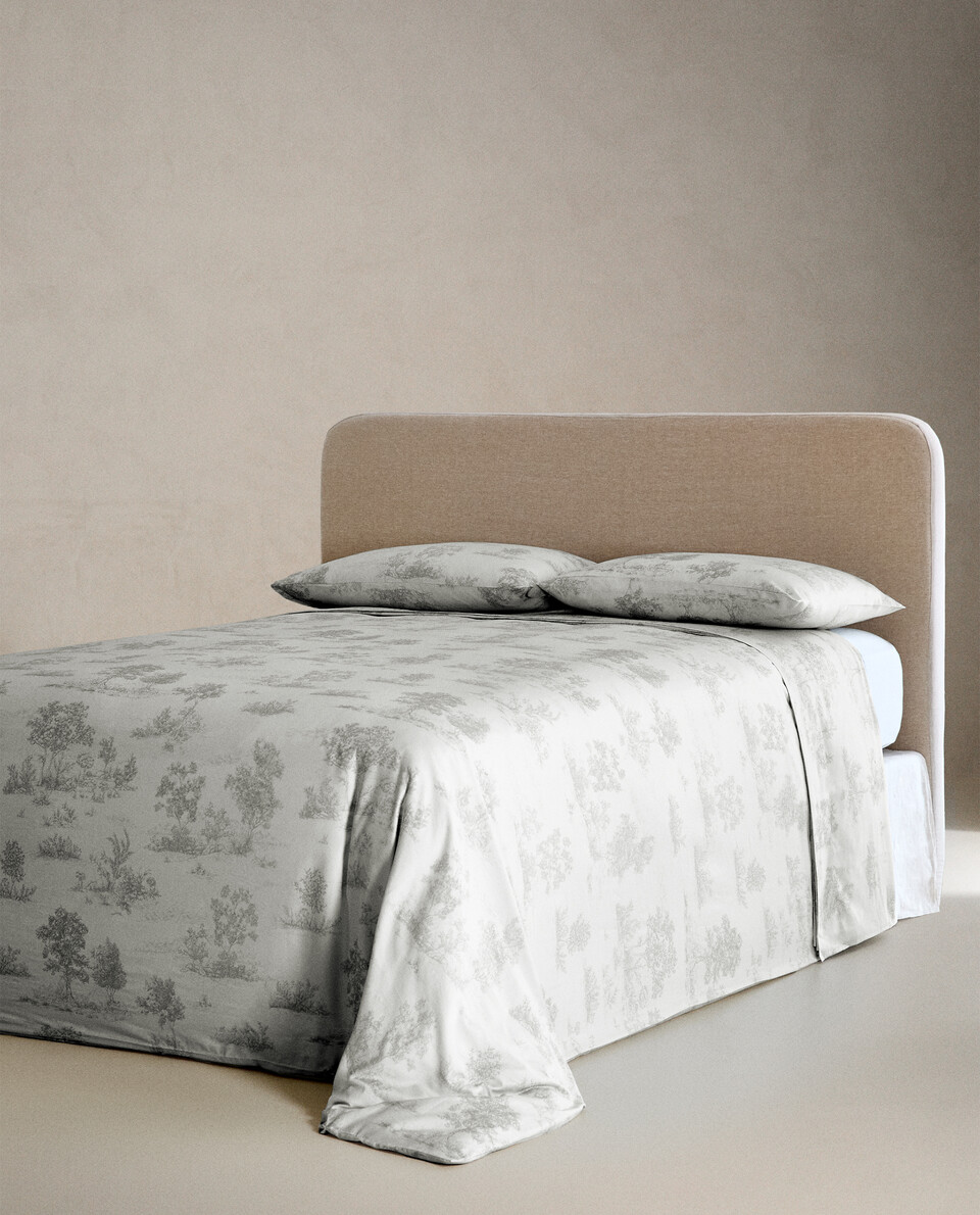 HOUSSE DE COUETTE TOILE JOUY | Zara Home Monaco
