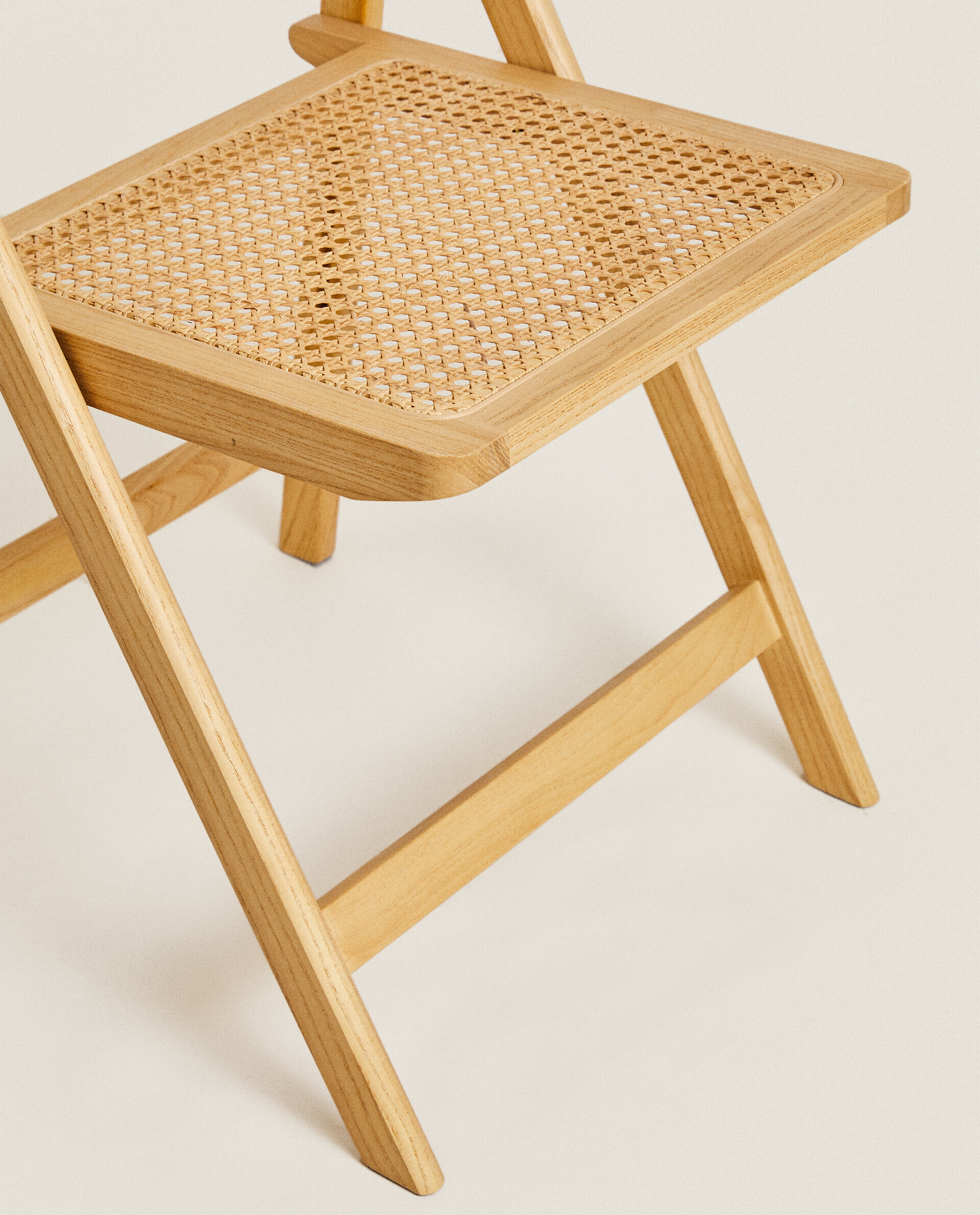 Zara home rattan folding chair sale