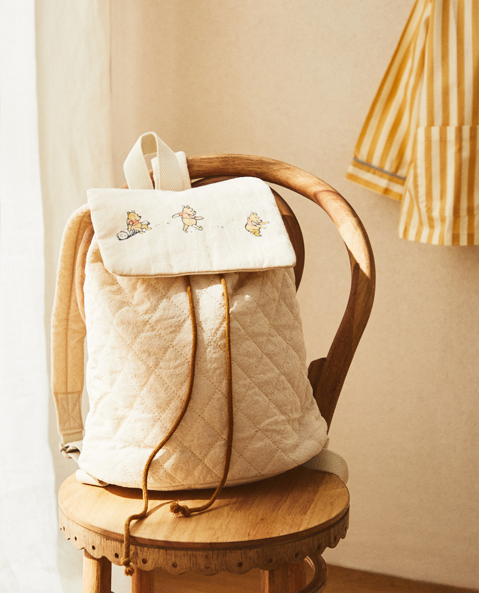 WINNIE THE POOH QUILTED BACKPACK Zara Home Bahrain
