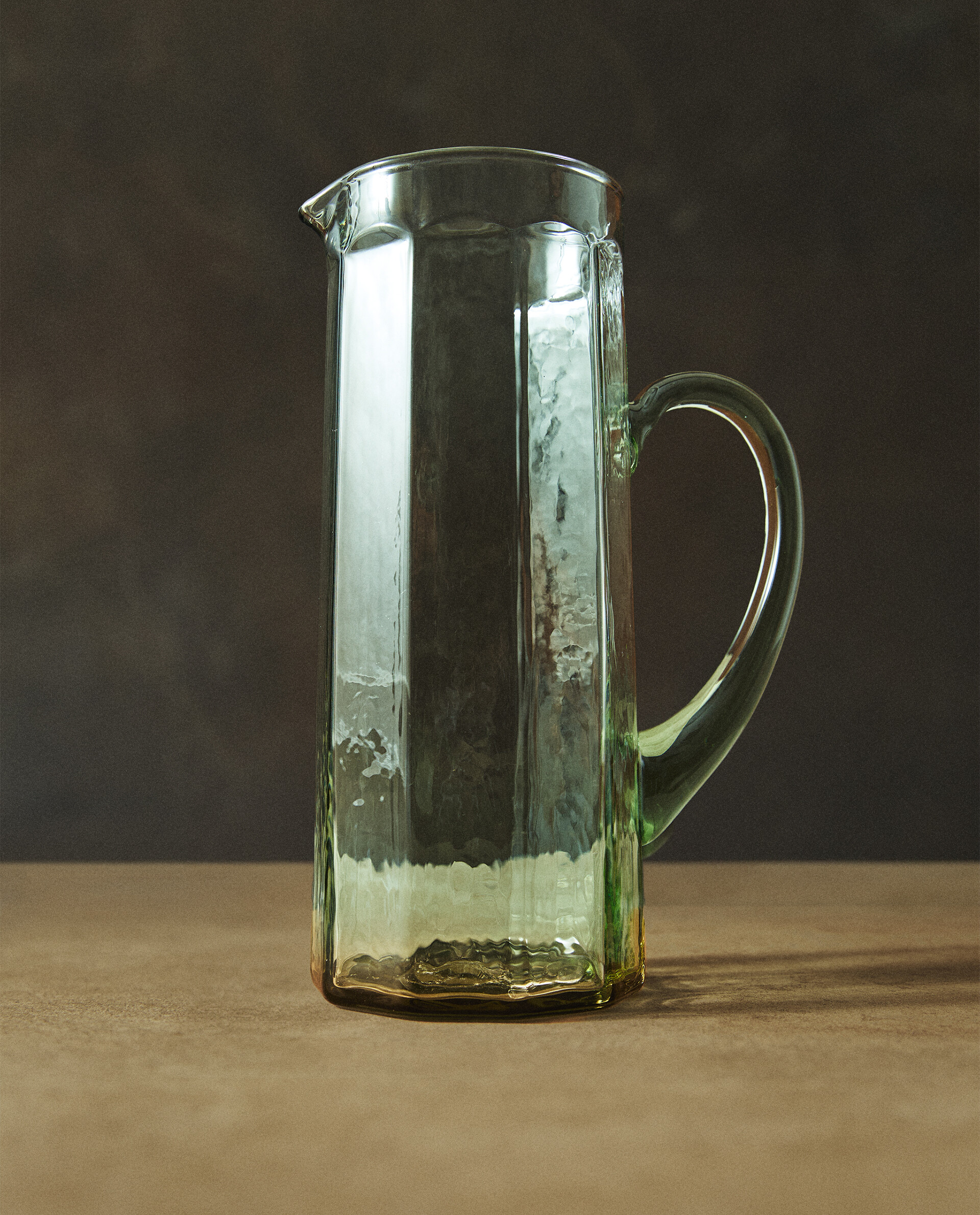 HAMMERED GLASS JUG Zara Home Kuwait