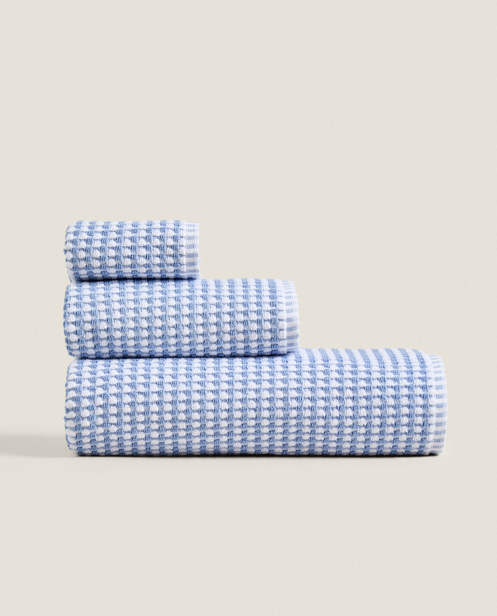 TEXTURED COTTON BATH TOWEL Zara Home Ireland