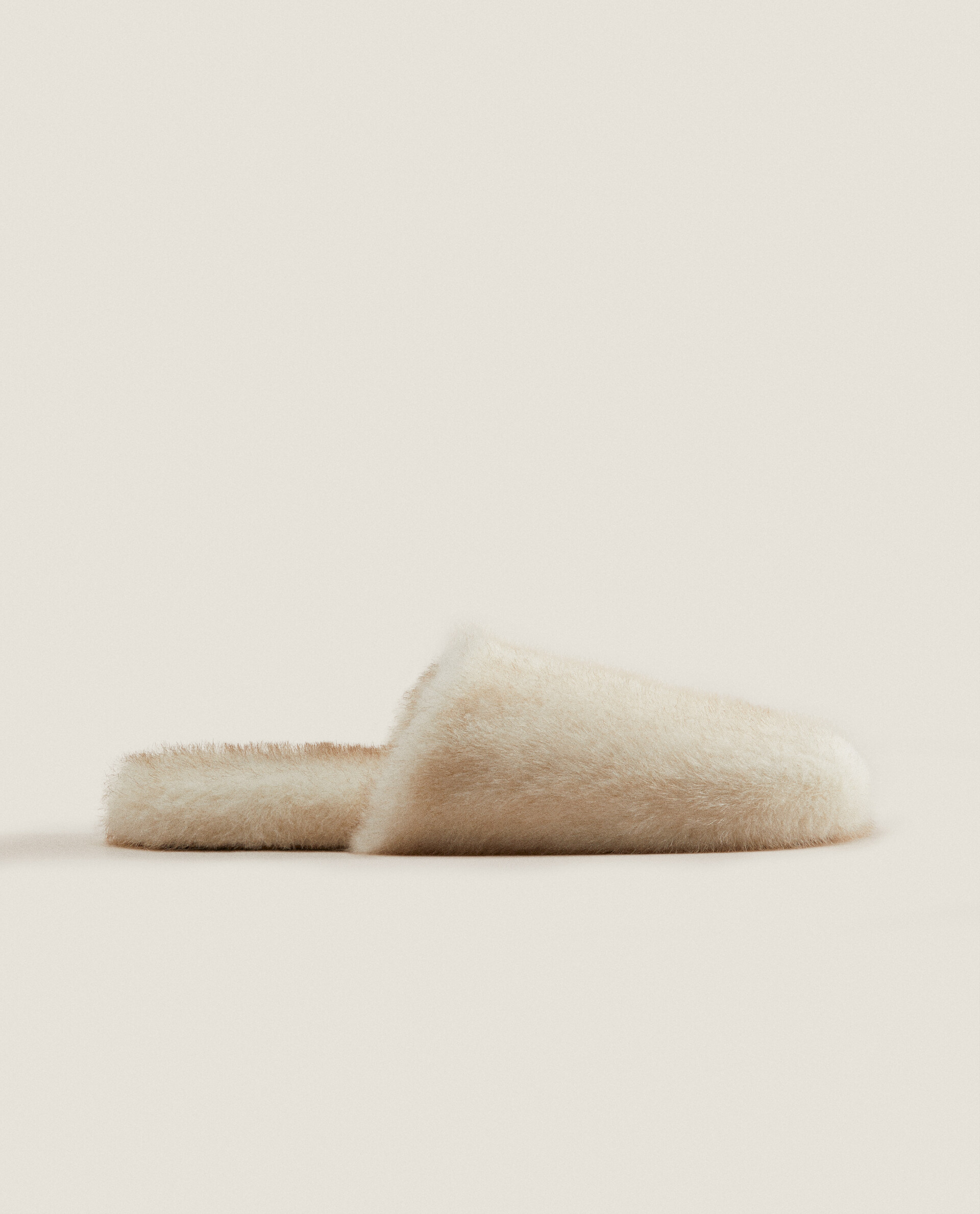 Furry mule slippers hotsell