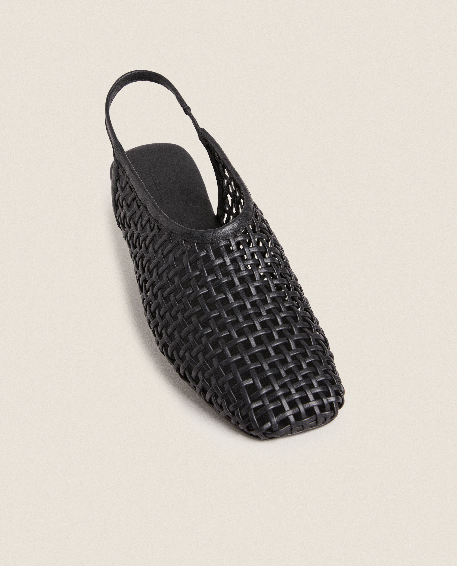 Mules tressées 2025 cuir