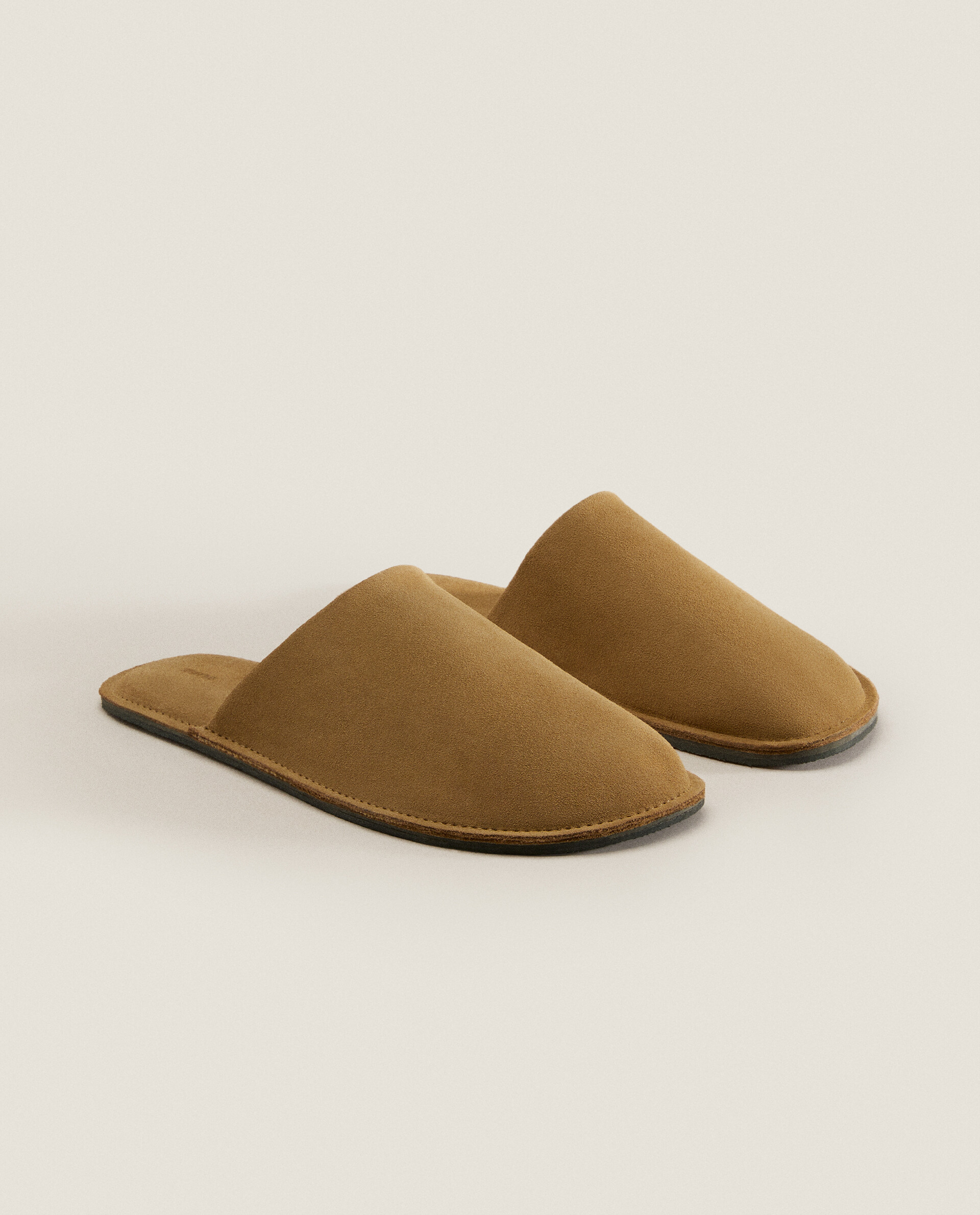 Leather mule slippers outlet