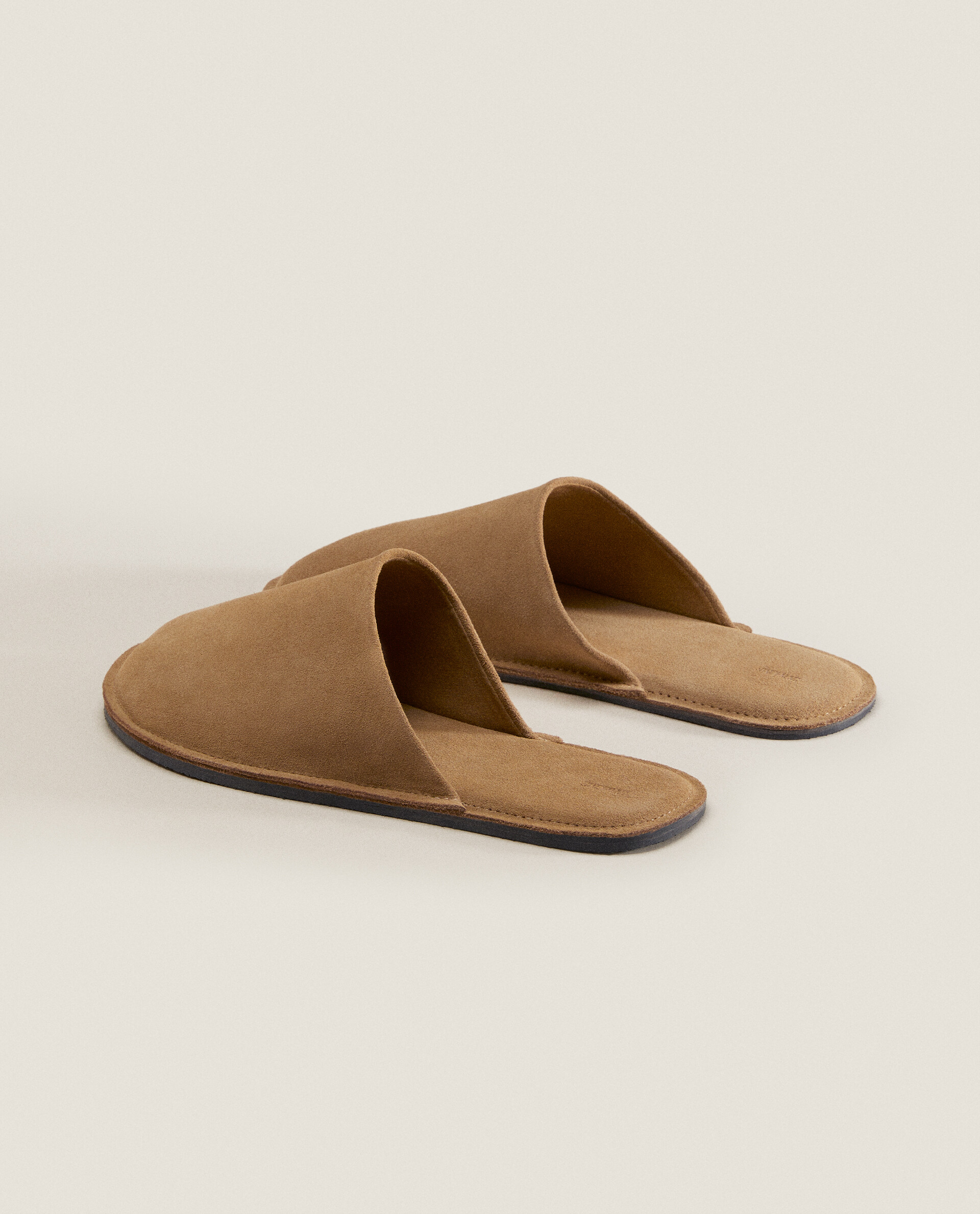 PANTOFOLE SLINGBACK IN PELLE MINIMAL