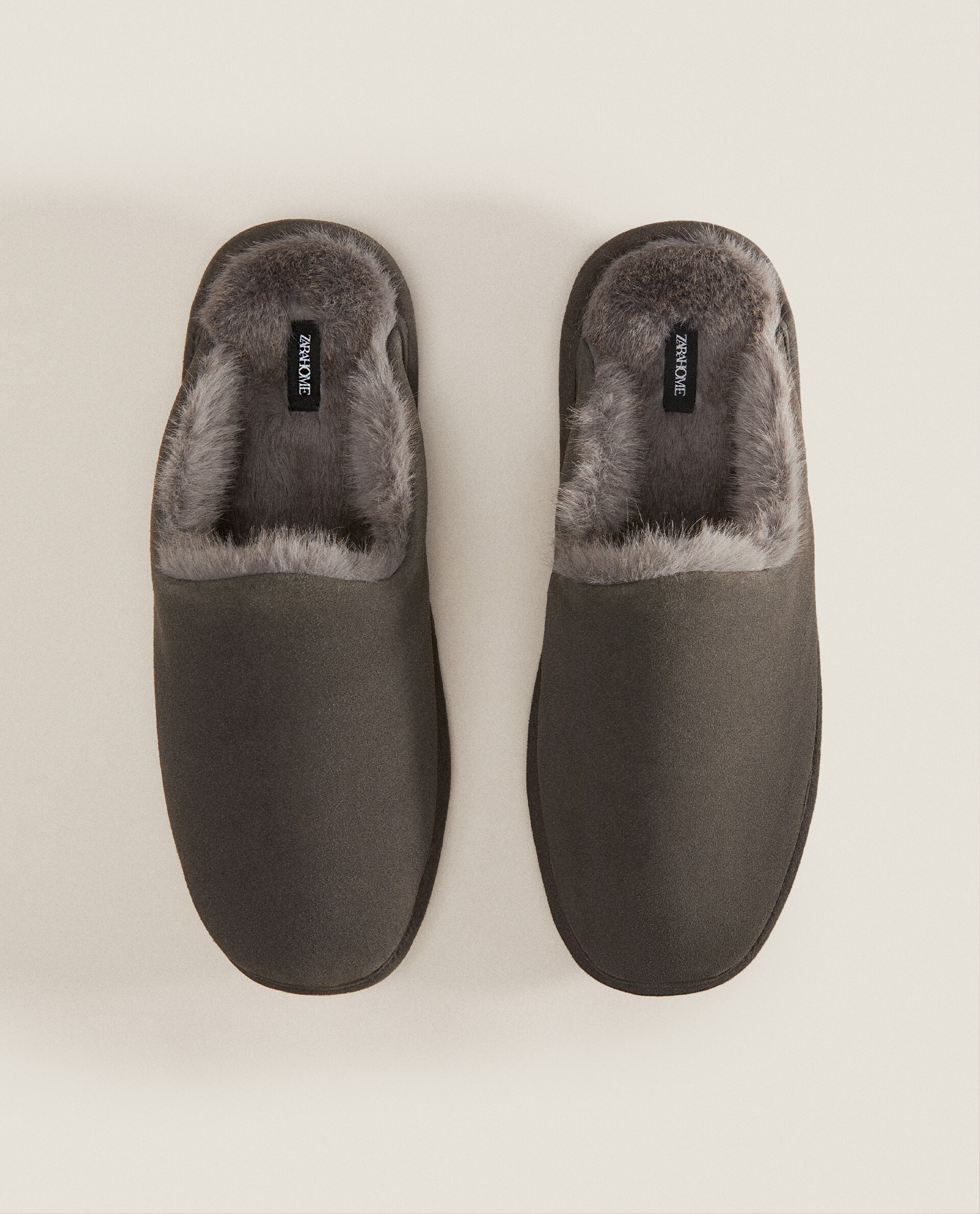 COZY LEATHER SLIPPERS Zara Home Canada
