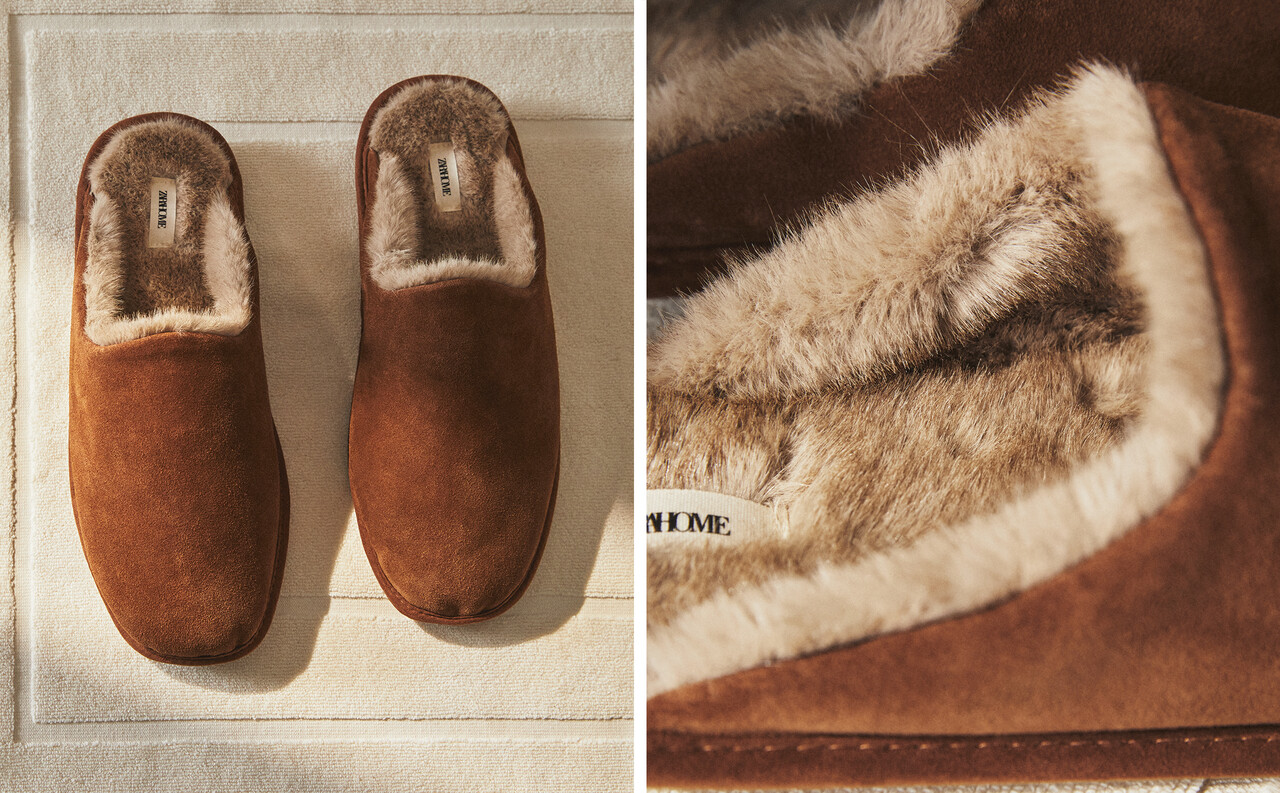 Men s house slippers Zara Home