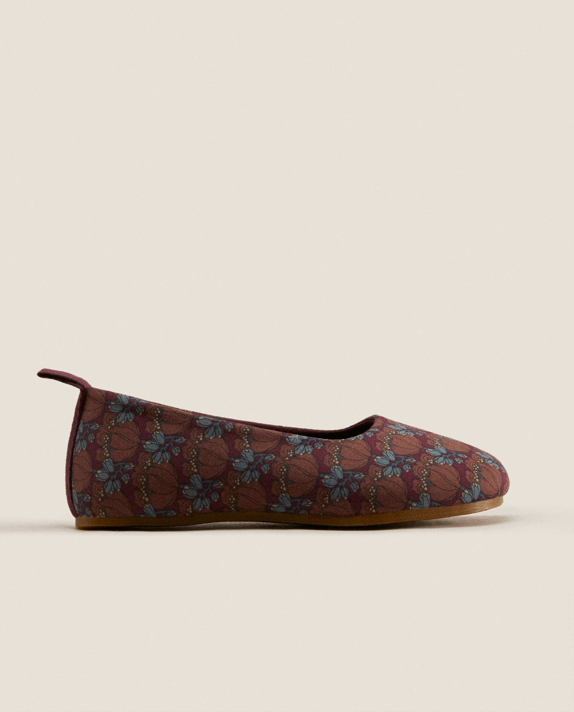 MADE IN LIBERTY FABRIC CHILDREN S BALLET FLATS Zara Home Spain