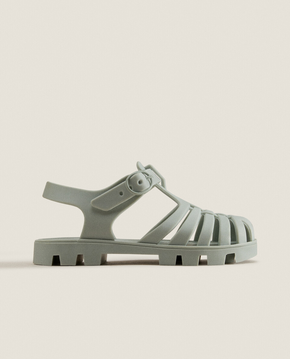 Zara clearance jelly sandals